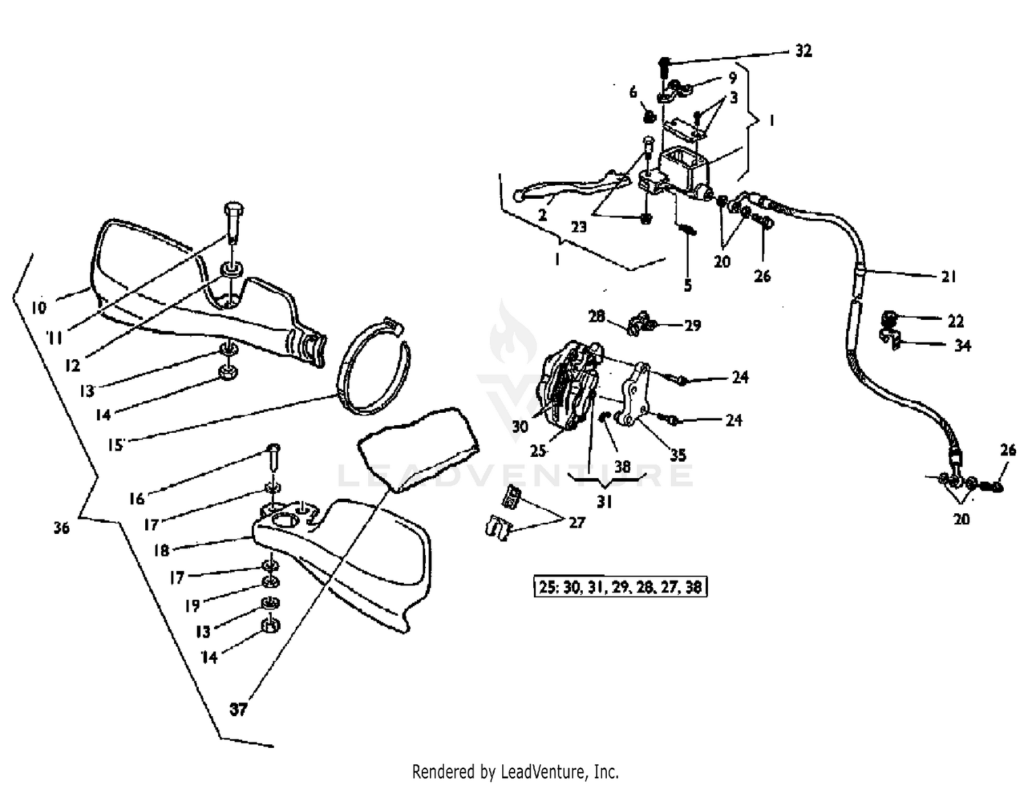 Front Hydraulic Brake