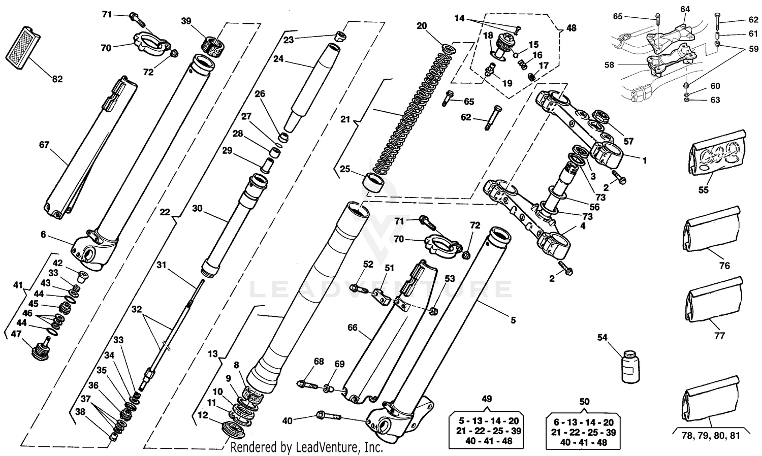 Front Fork Assembly
