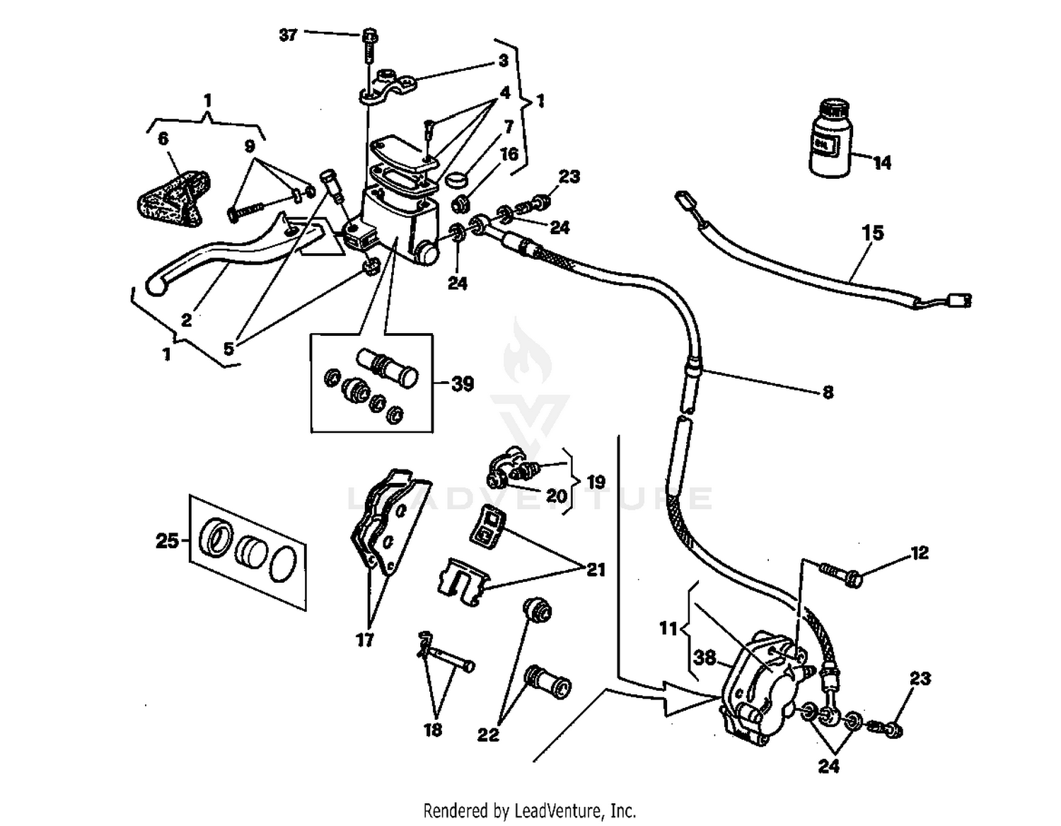Front Hydraulic Brake