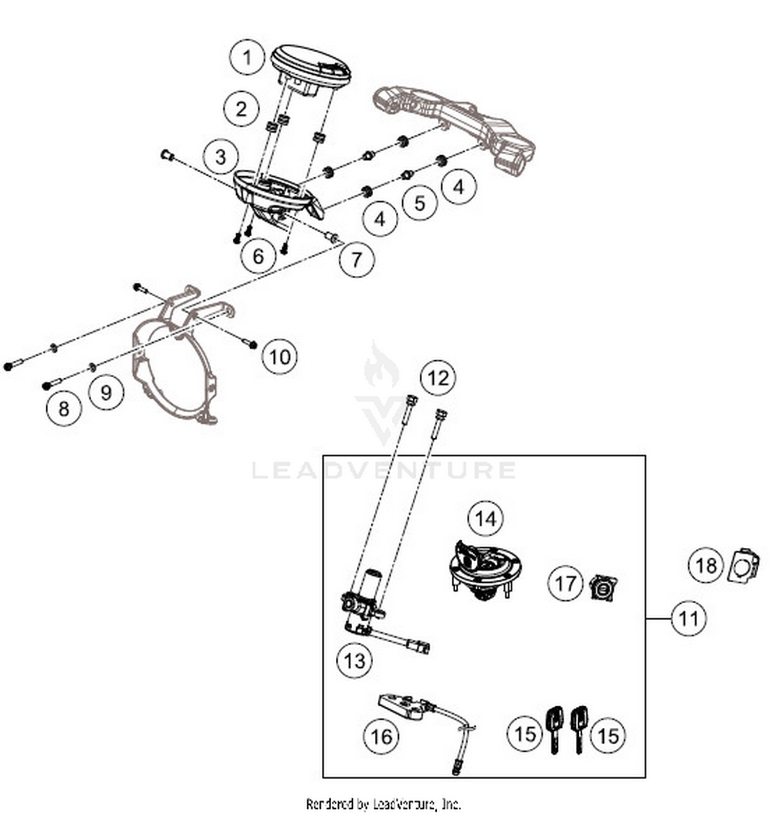INSTRUMENTS / LOCK SYSTEM