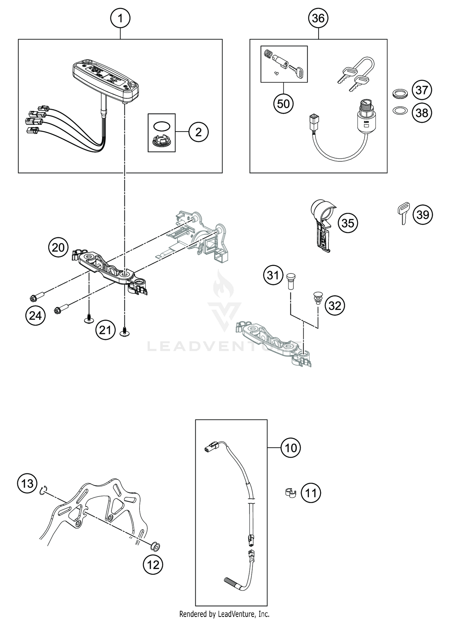 INSTRUMENTS / LOCK SYSTEM