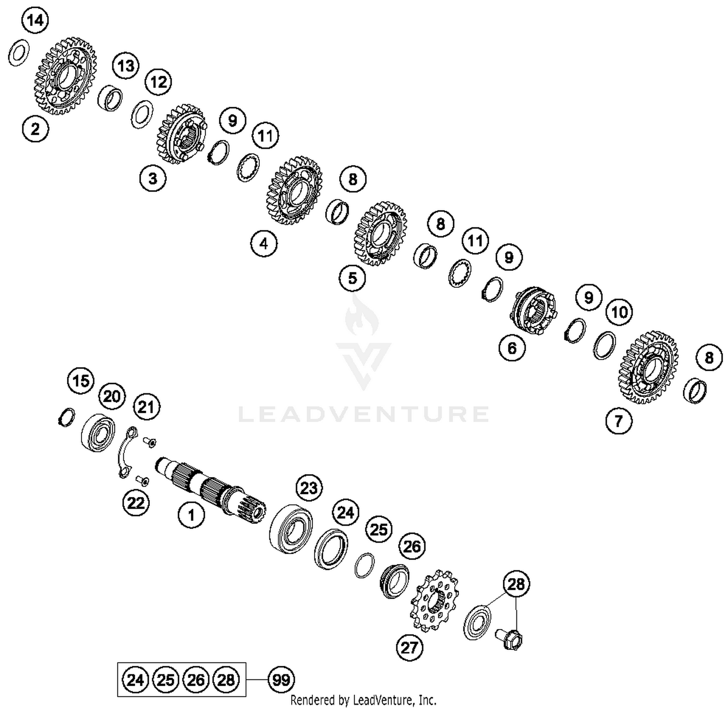 Transmission II - Countershaft