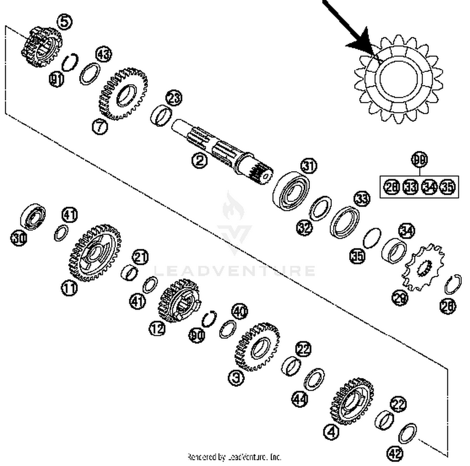 Transmission II - Countershaft