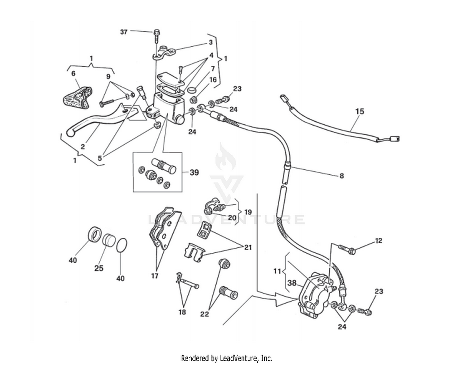 Front Hydraulic Brake