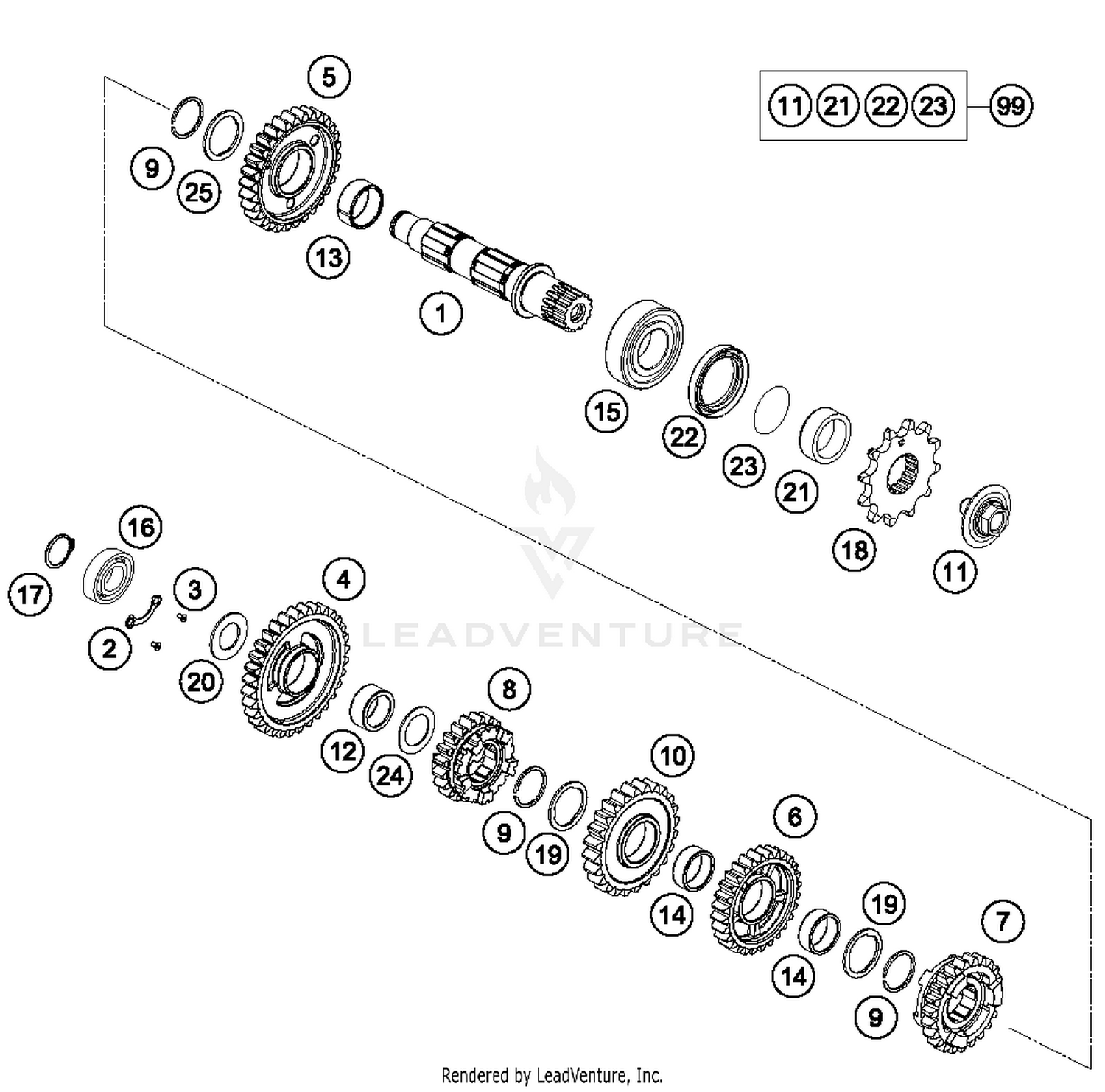 Transmission II - Countershaft