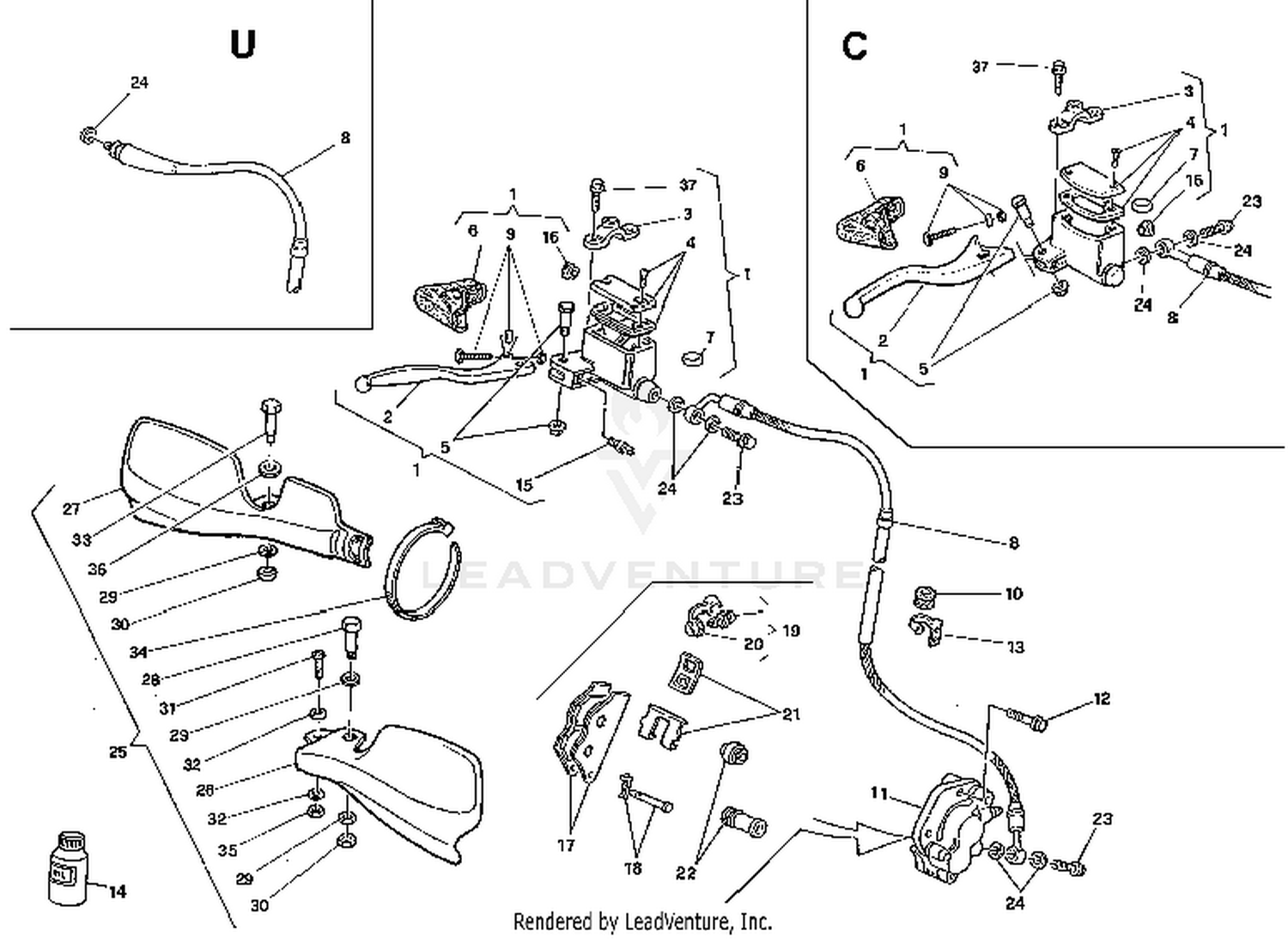 Fronthydraulic Brake