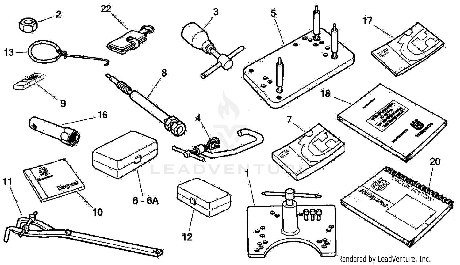 Service Tools, Manuals And Catalogs