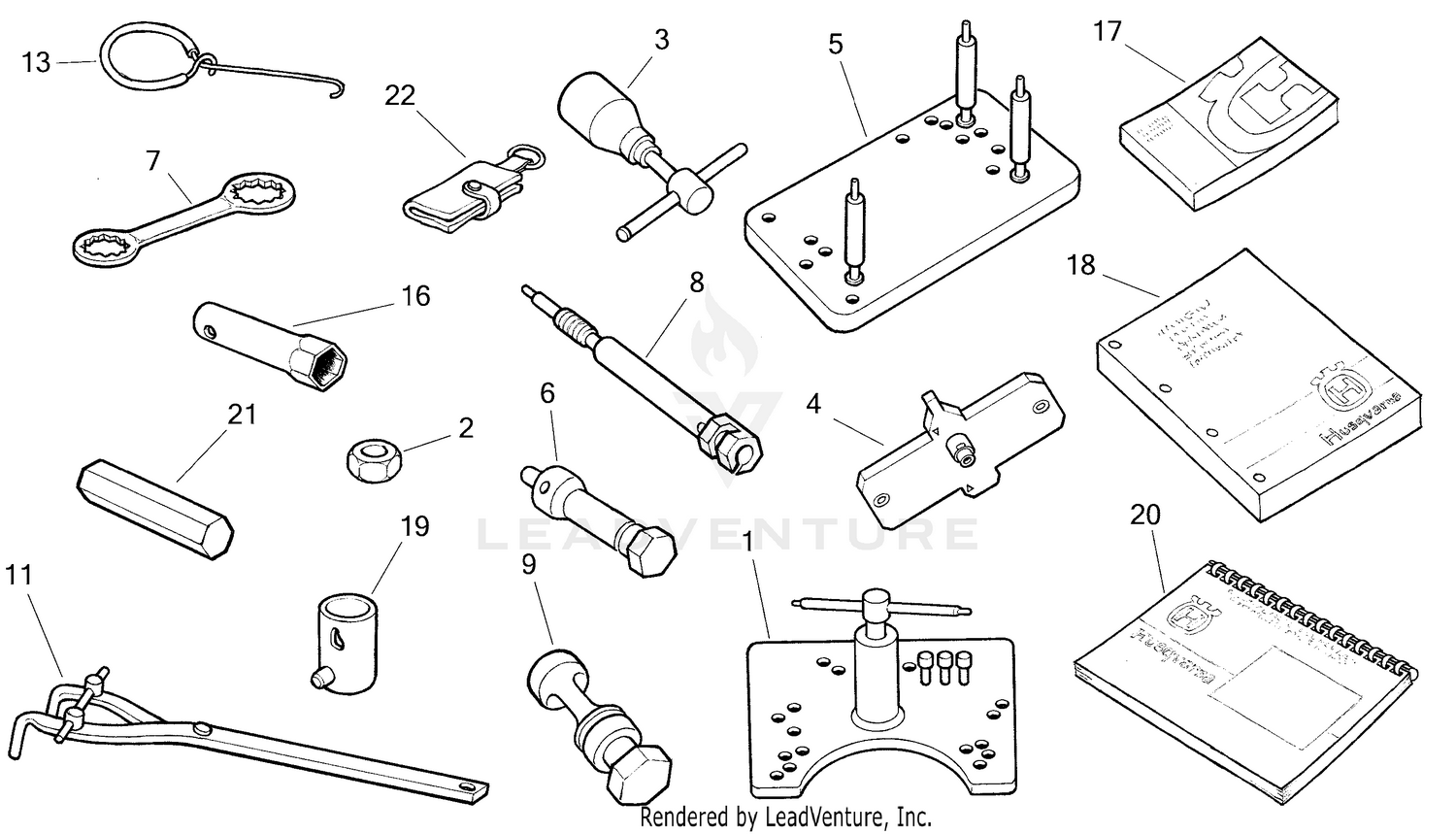 Service Tools, Manuals And Catalogs