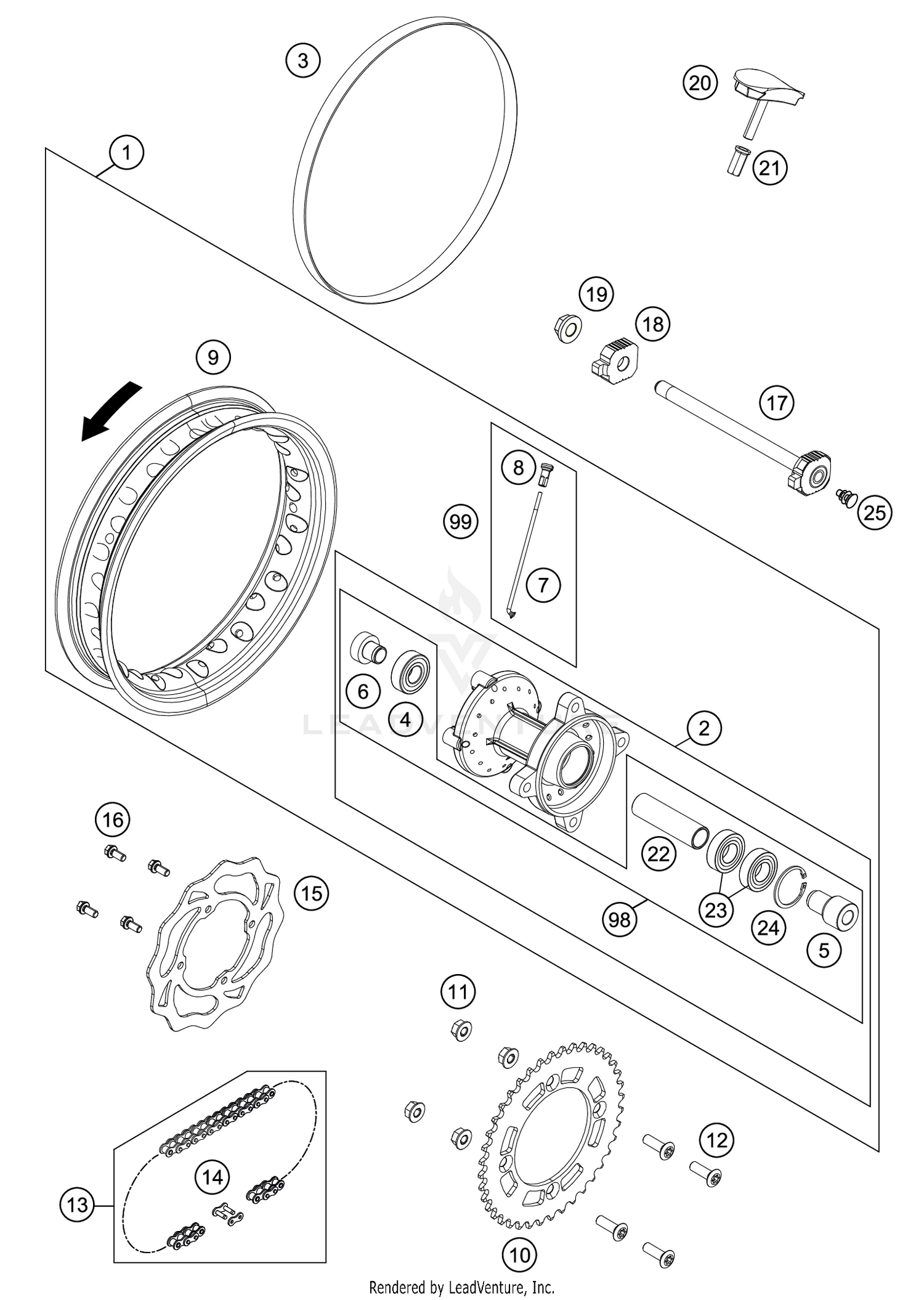 REAR WHEEL