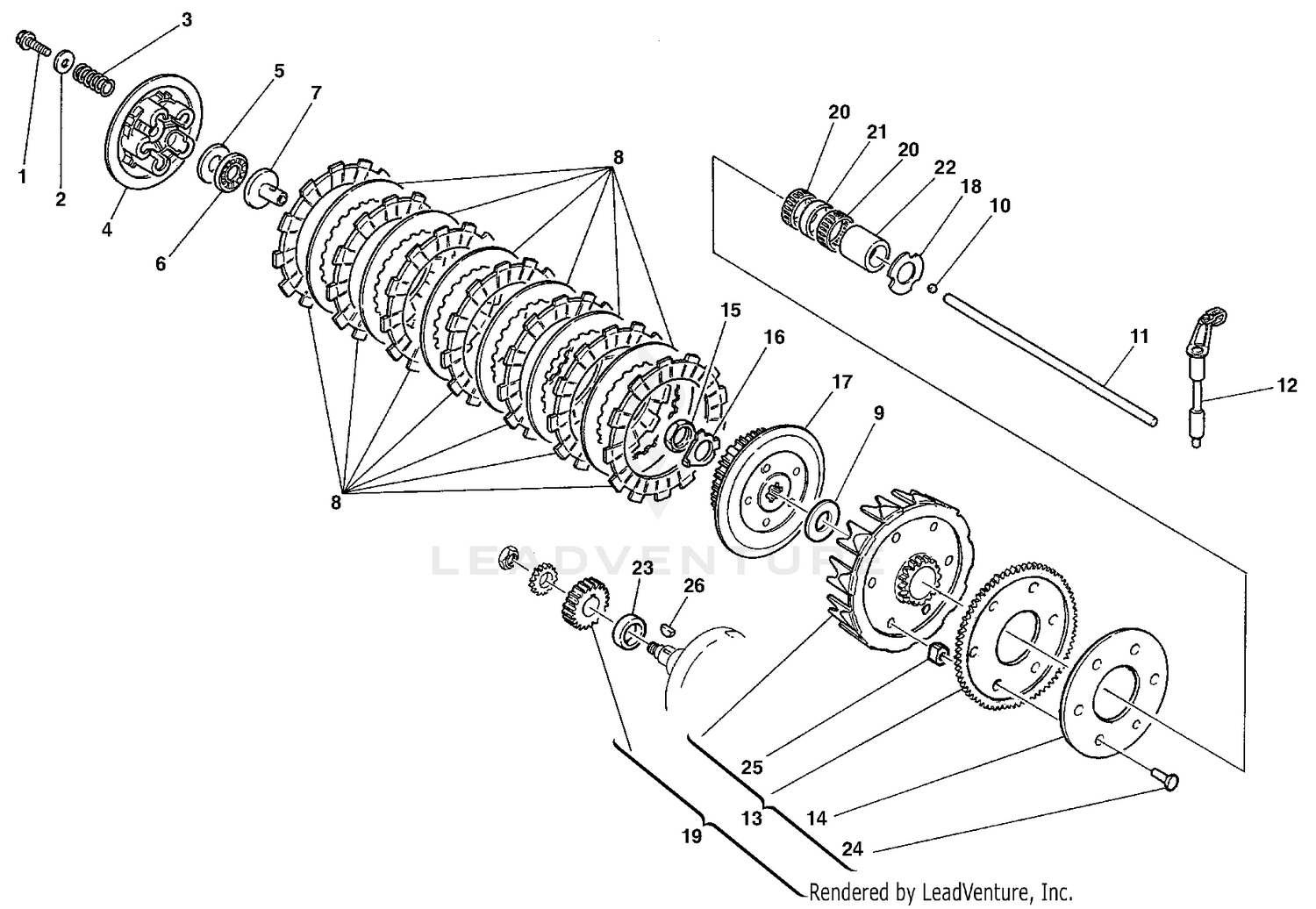 Clutch, Primary Drive