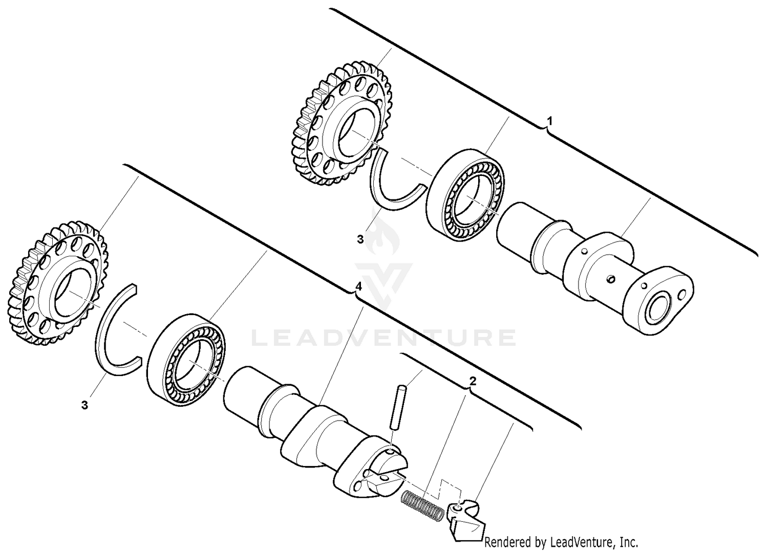 Intake-Exhaust Camshaft