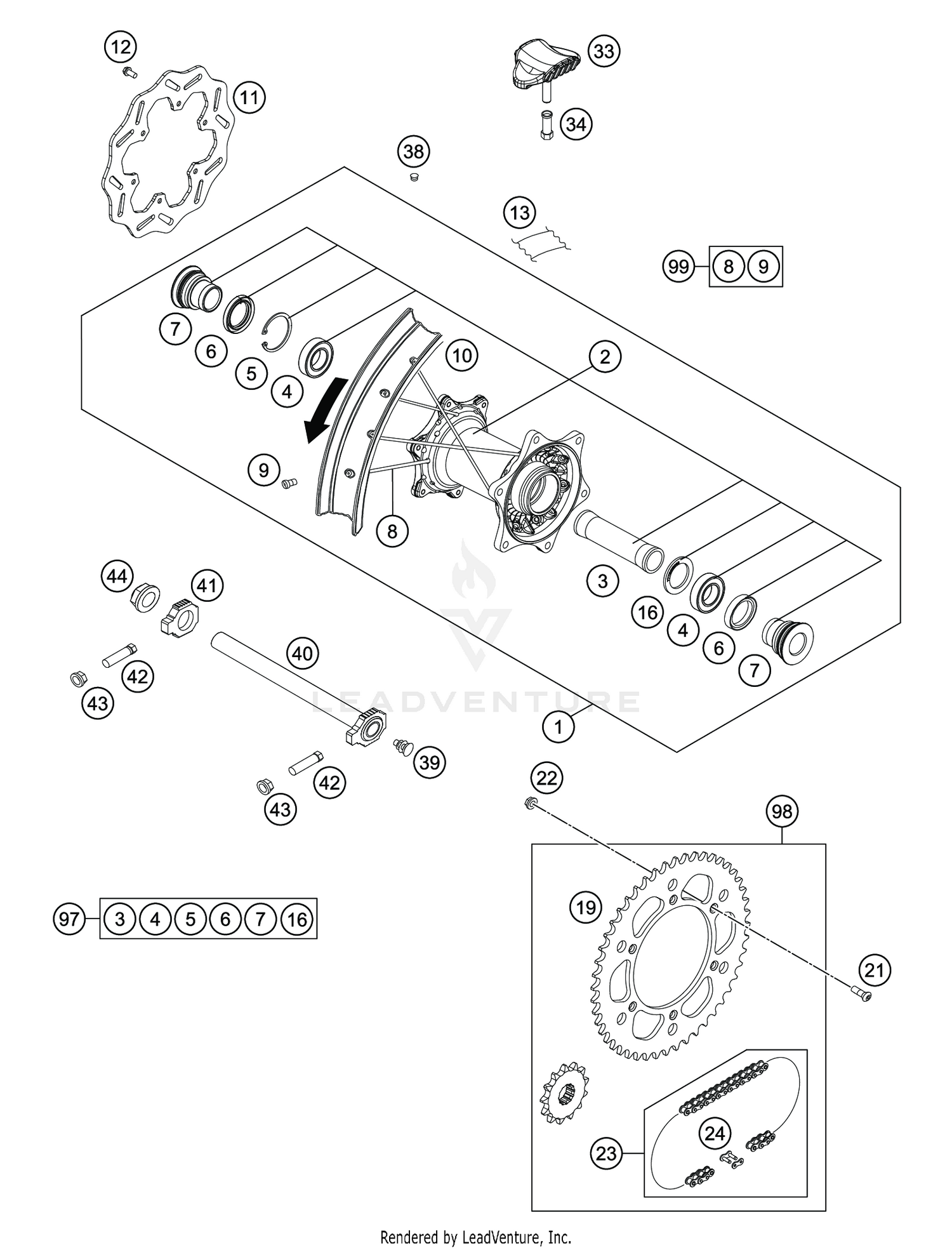 REAR WHEEL