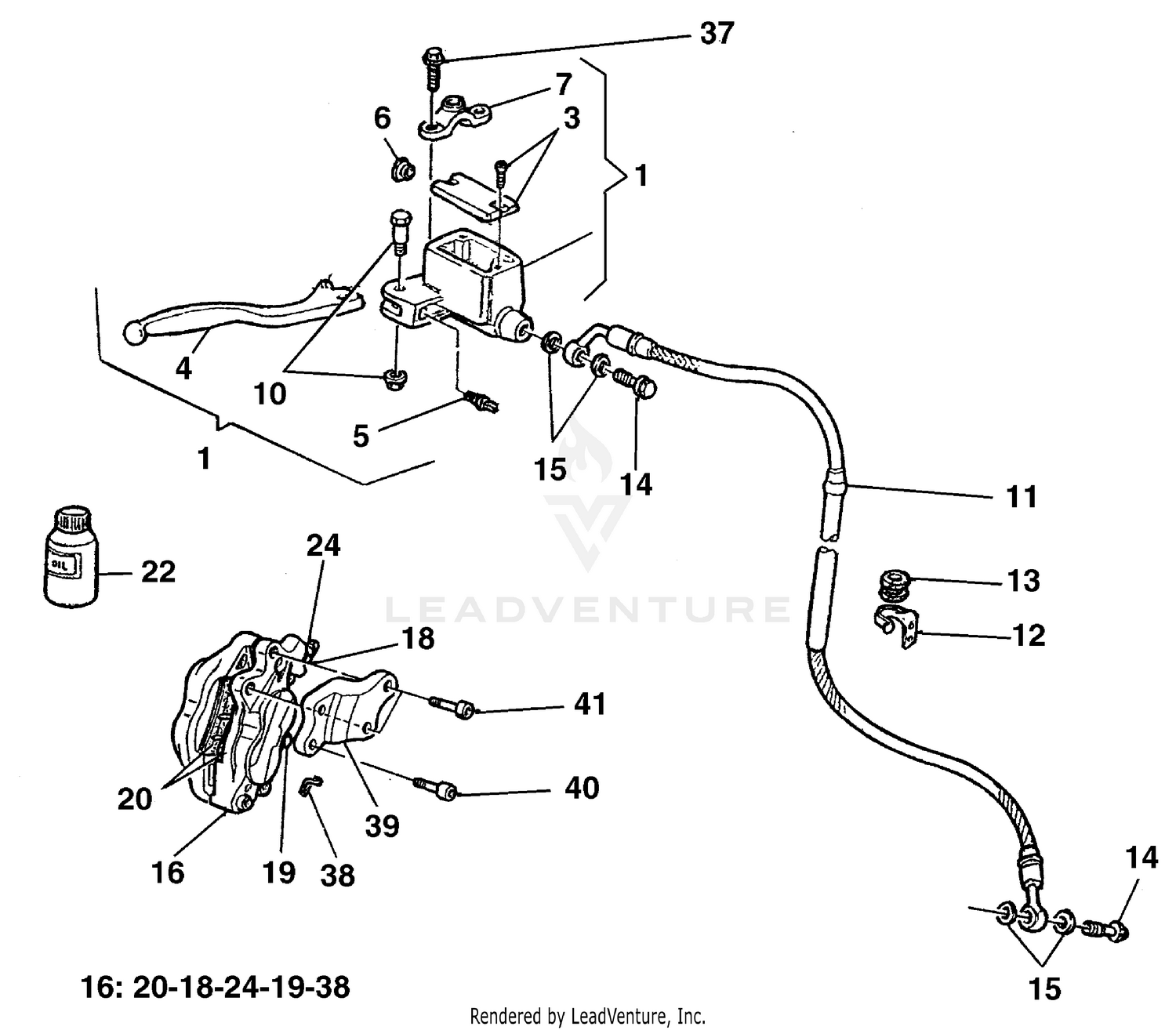 Fronthydraulic Brake 2