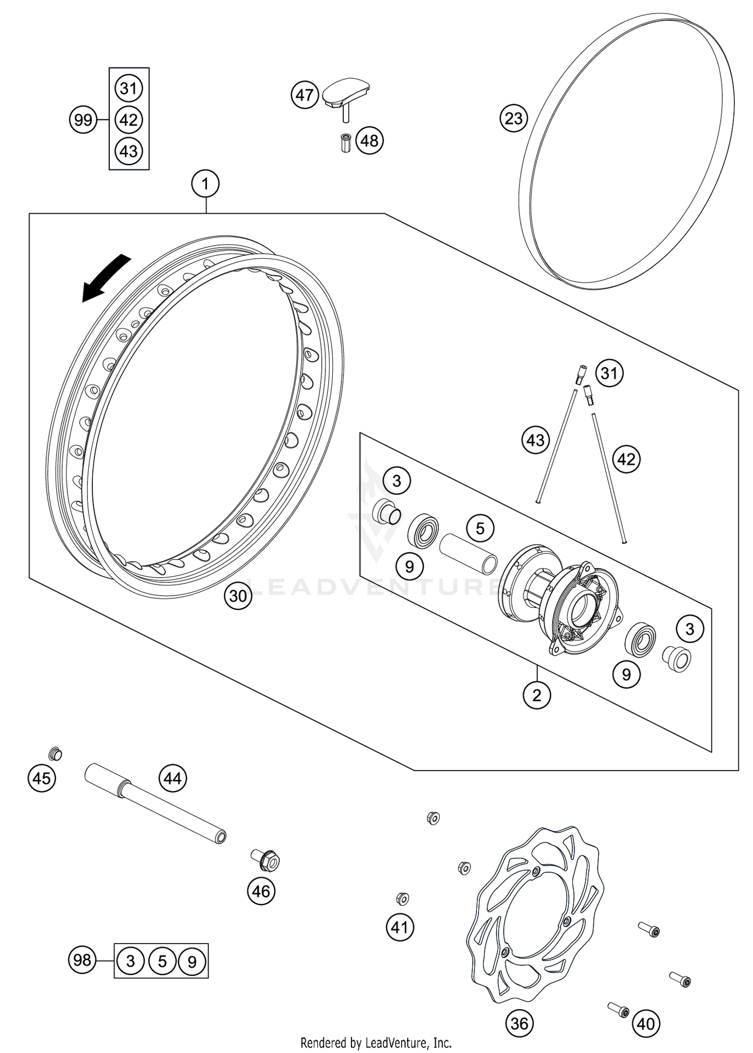 FRONT WHEEL