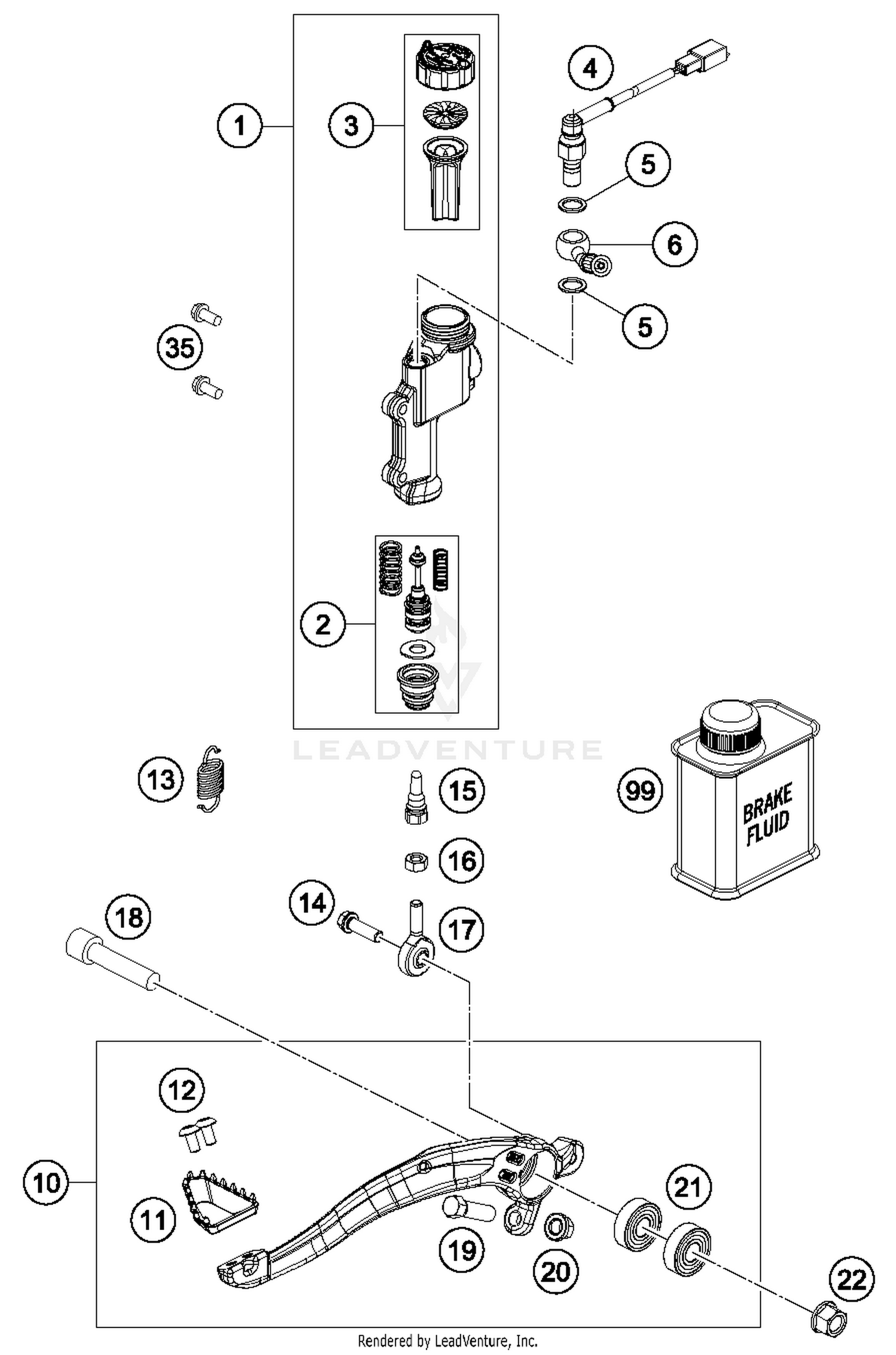 Rear Brake Control