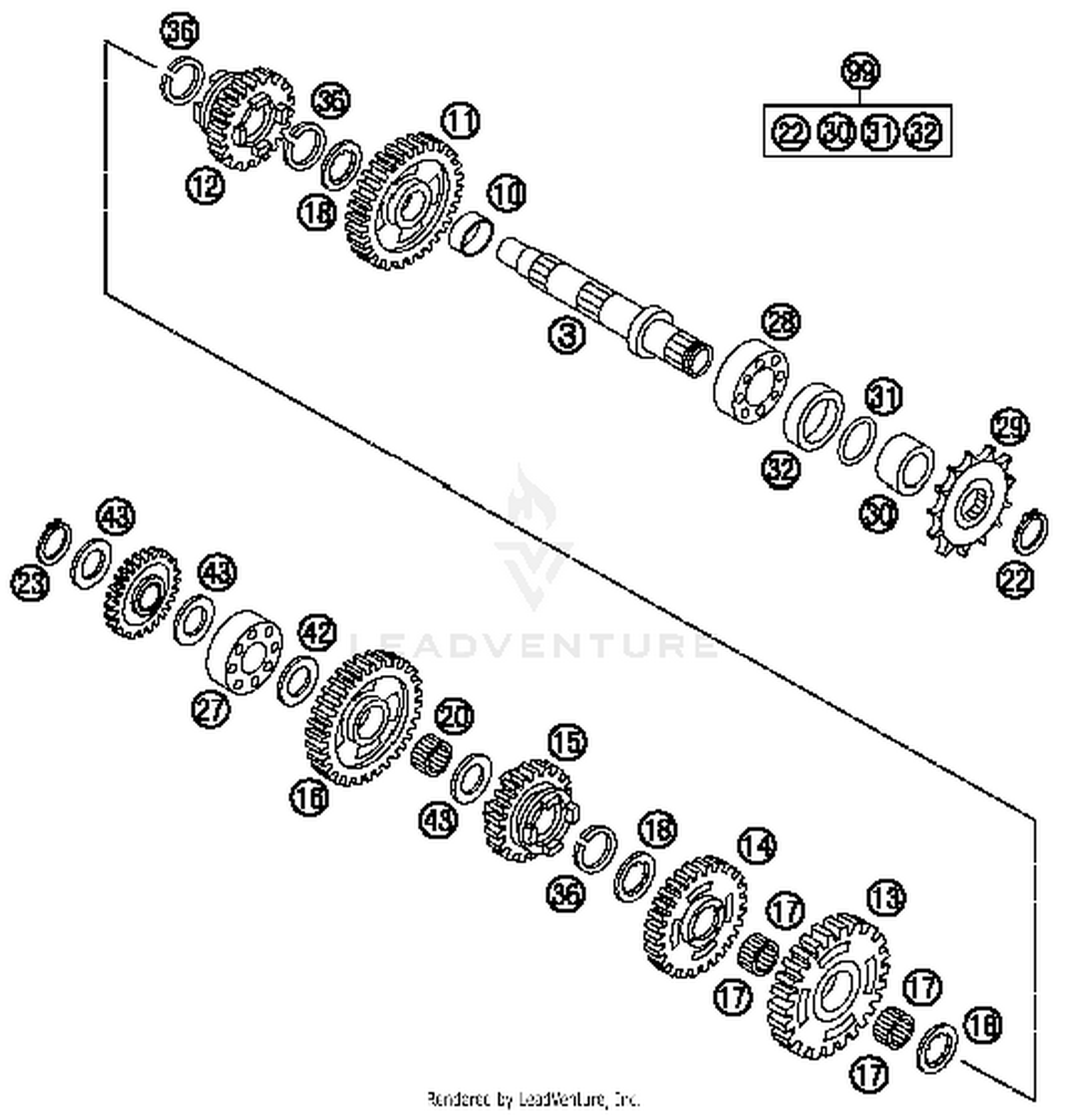 Transmission Ii - Countershaft