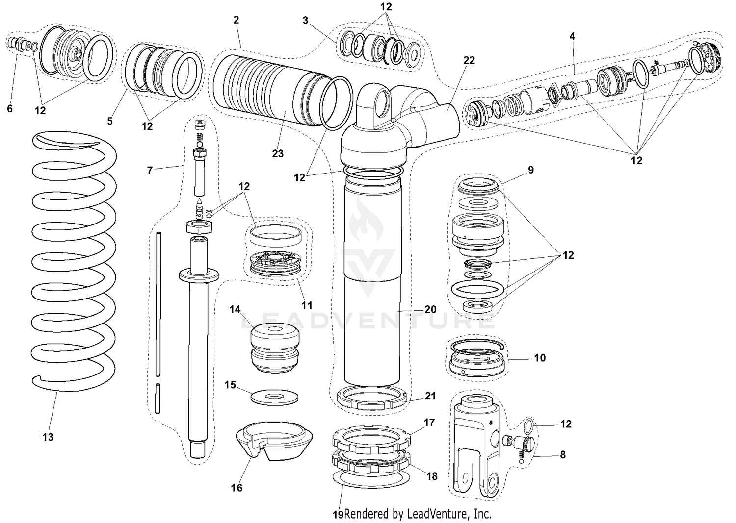 Rear Shock Absorber