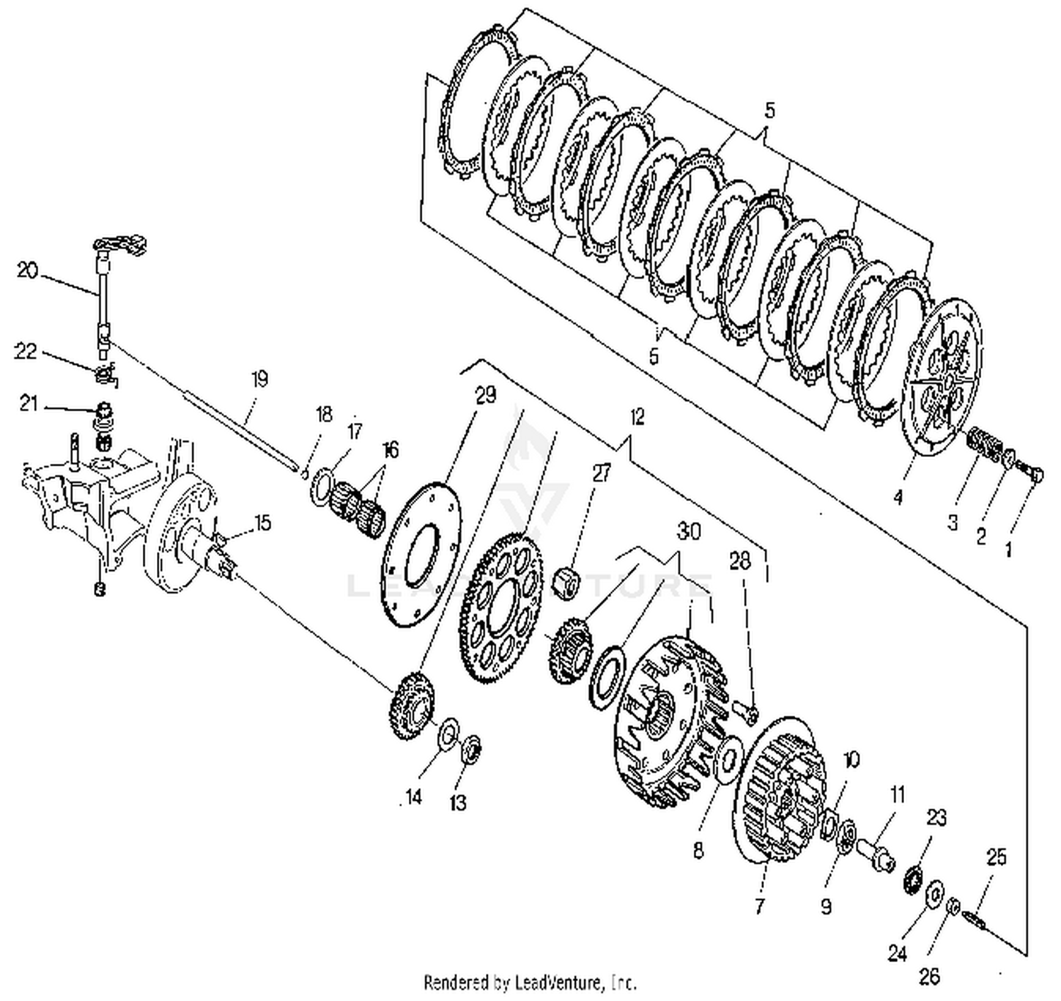 Clutch, Primary Drive