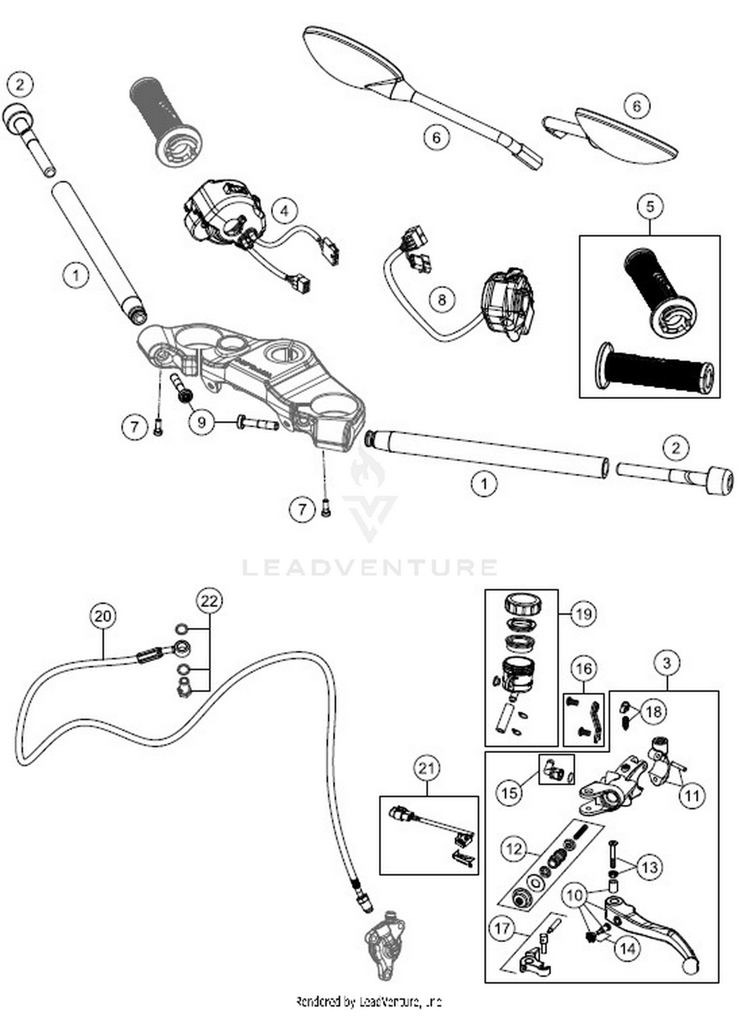 HANDLEBAR, CONTROLS