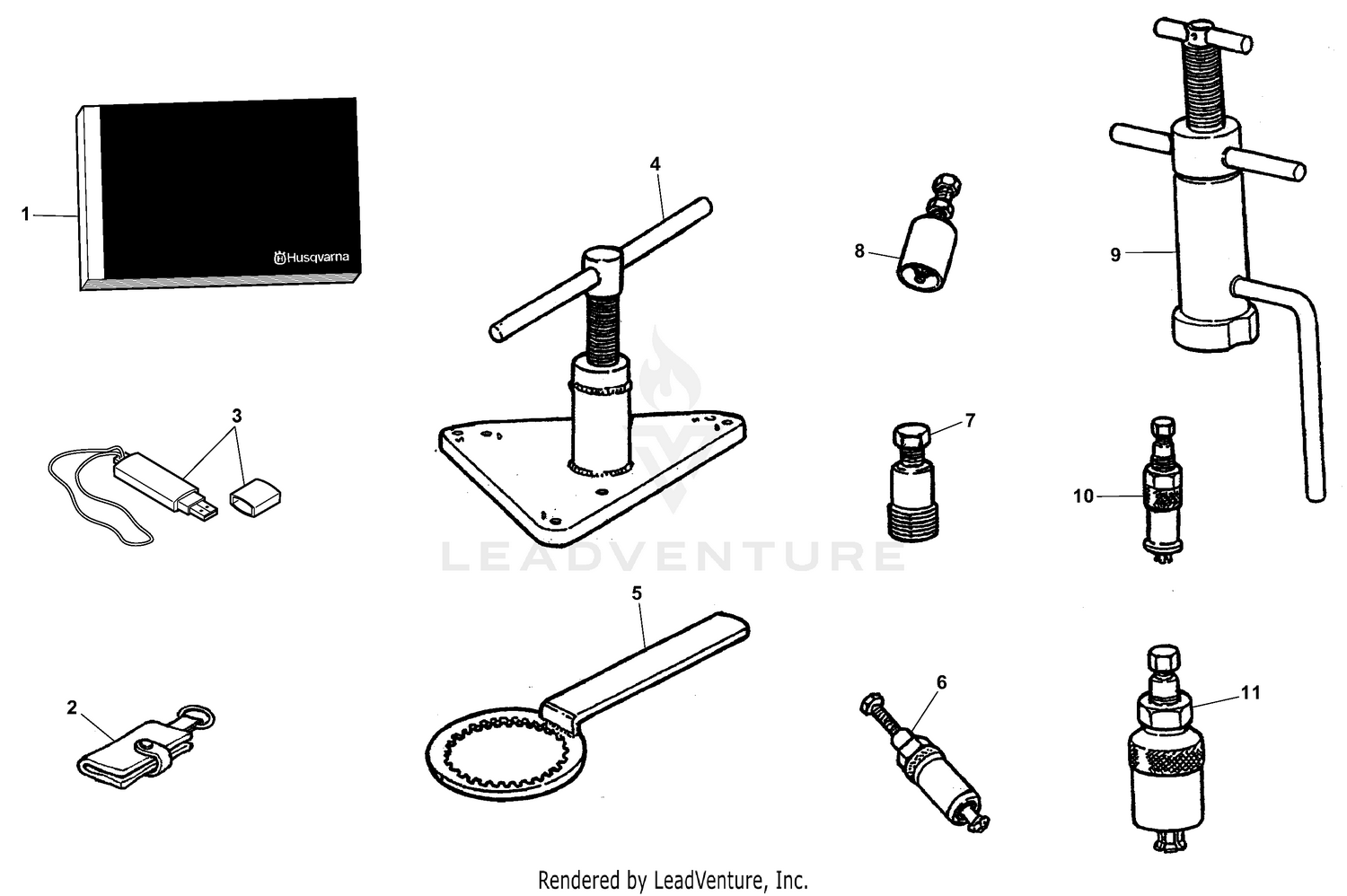 Service Tools, Manuals And Catalogs