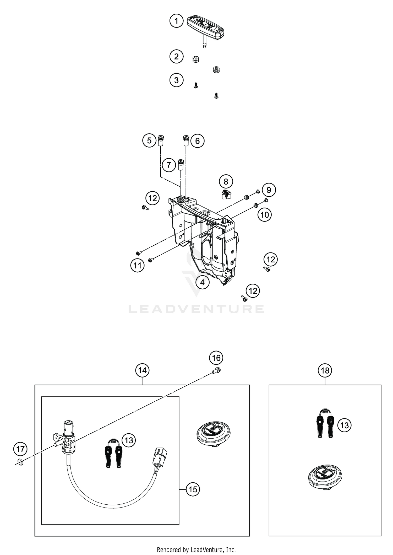 INSTRUMENTS / LOCK SYSTEM