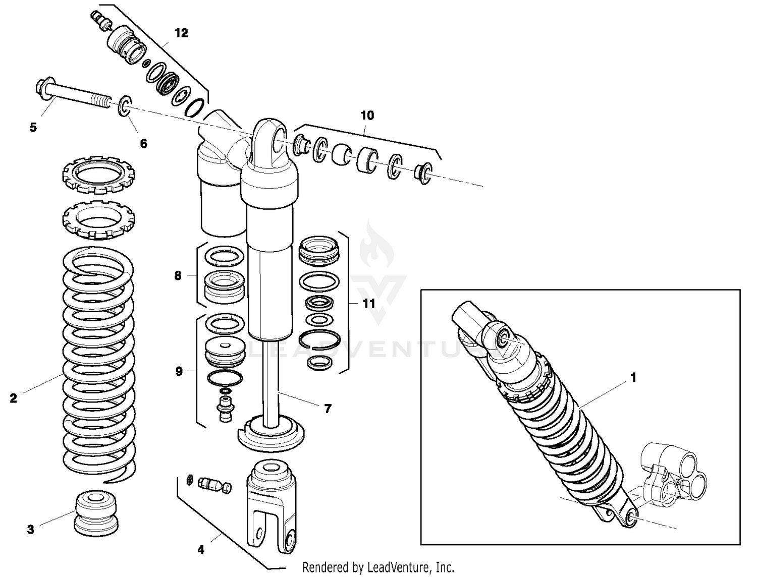 Rear Shock Absorber