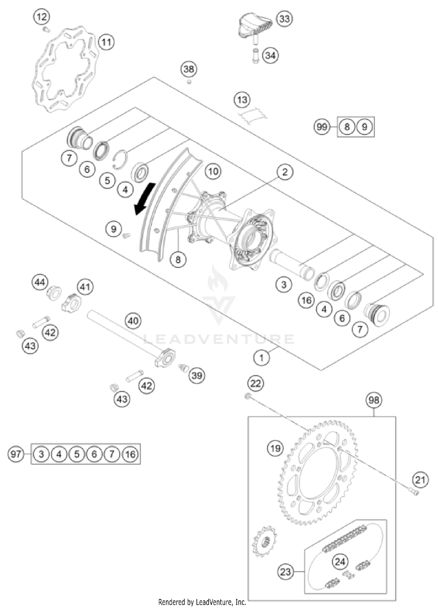 REAR WHEEL