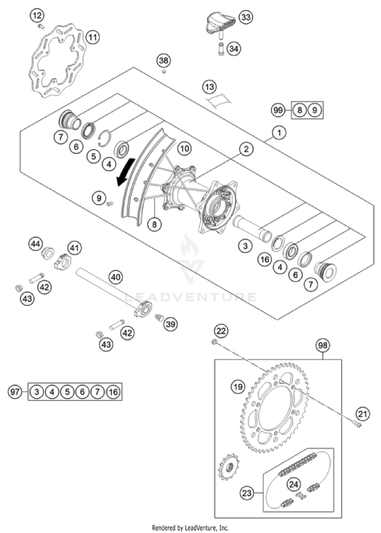 REAR WHEEL