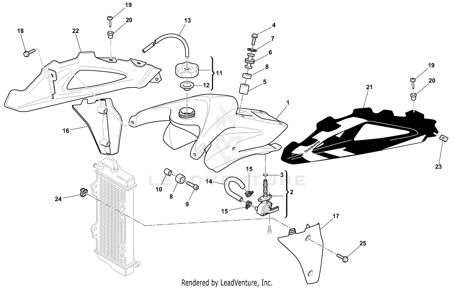 Gas Tank/Panel Hermunen