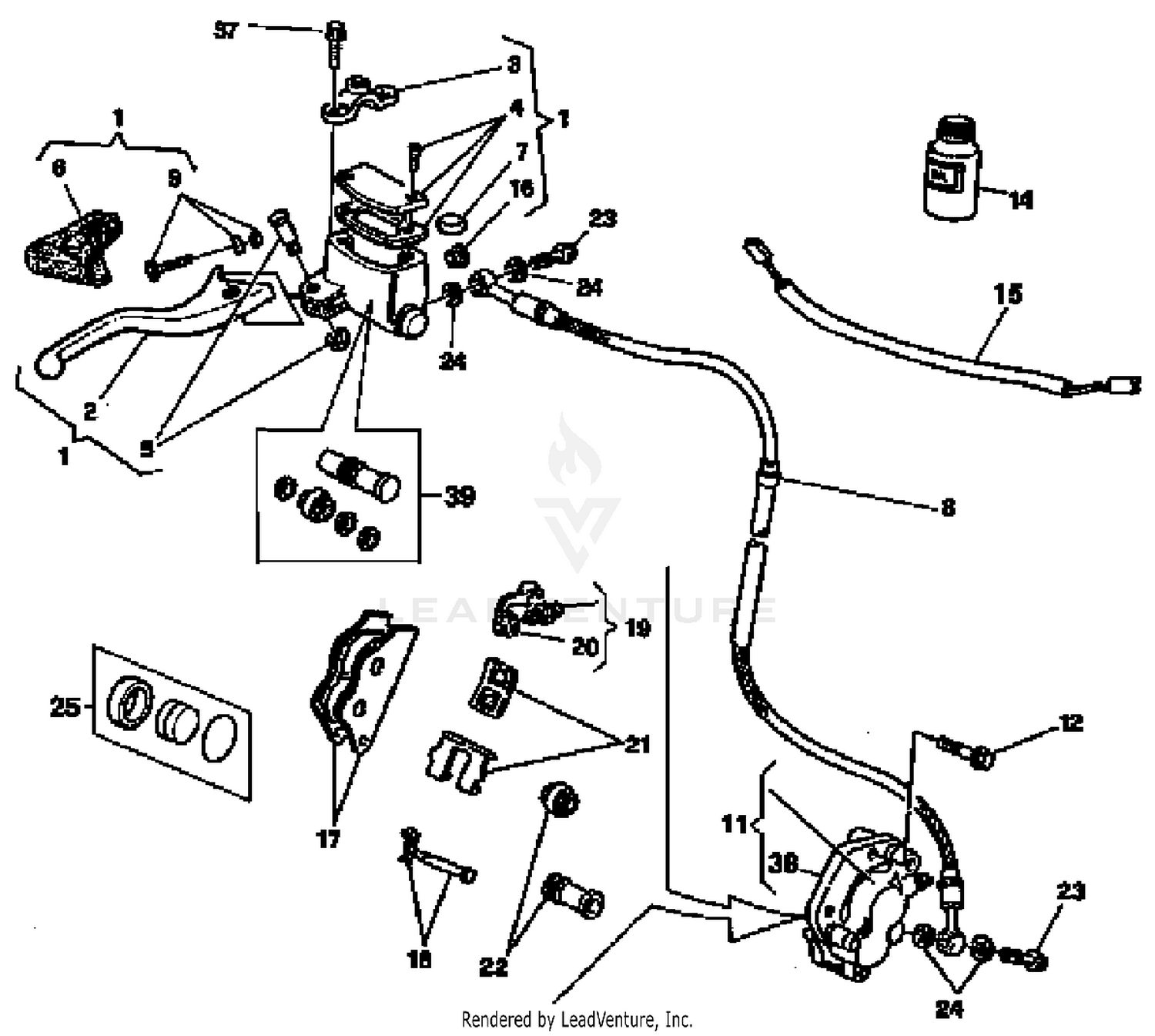 Front Hydraulic Brake