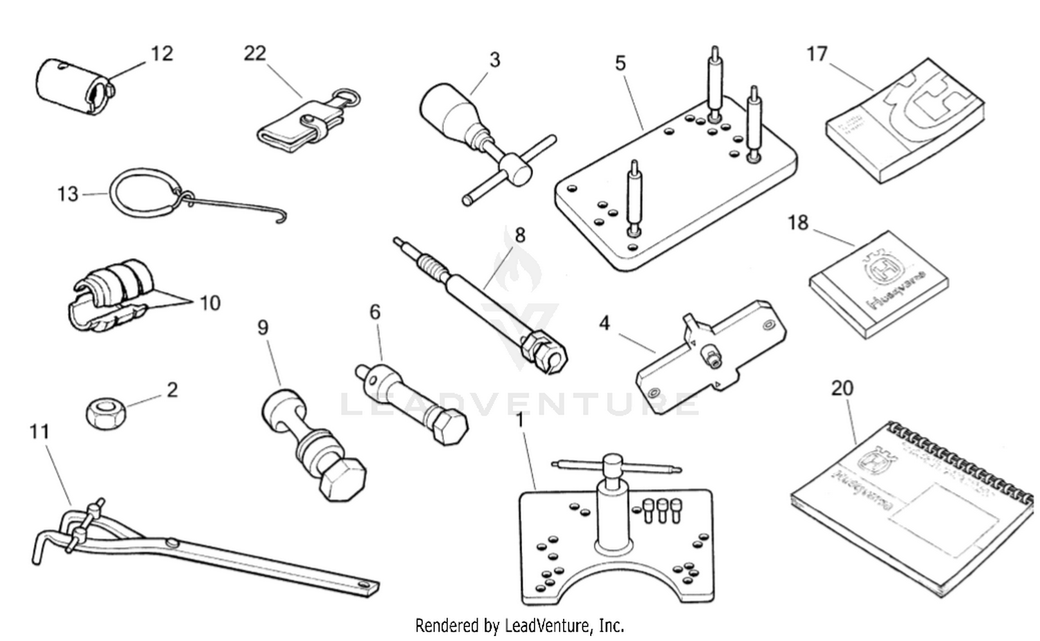Service Tools, Manuals and Catalogs