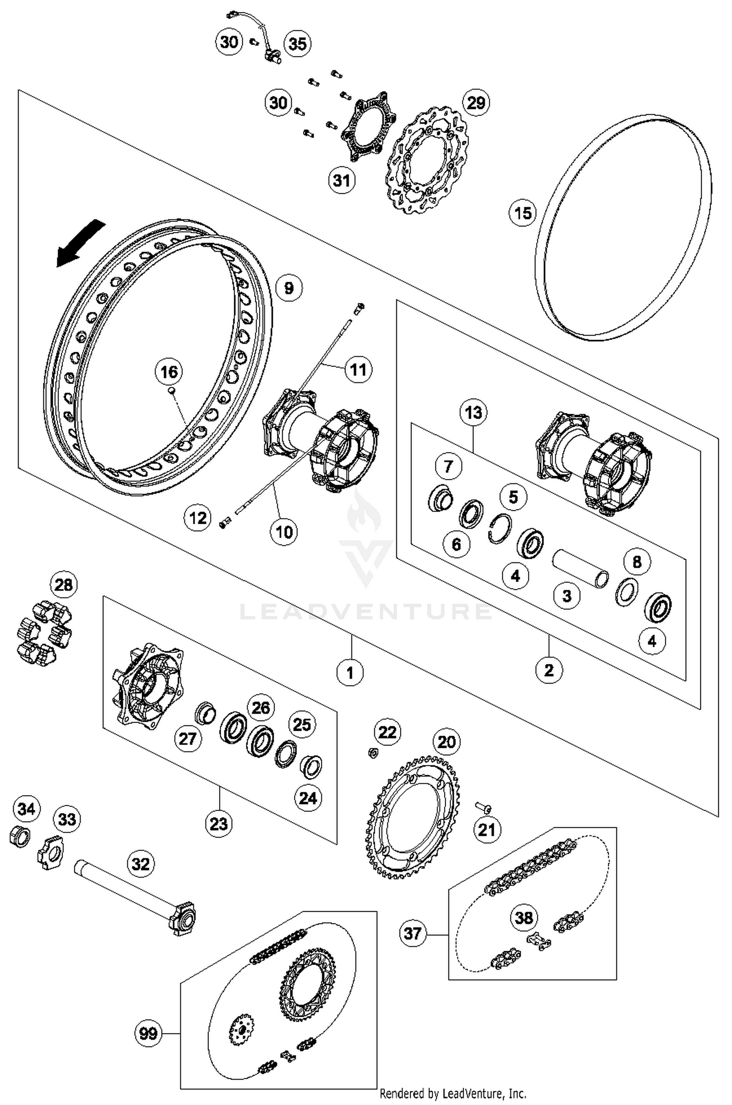 Rear Wheel