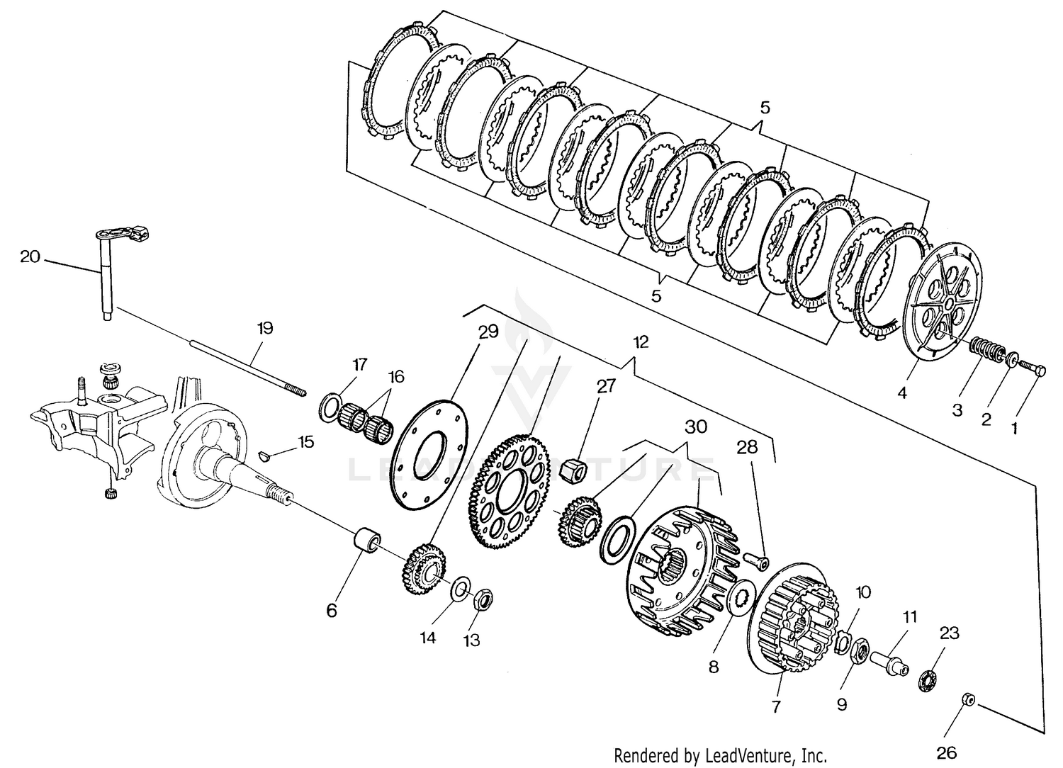 Clutch, Primary Drive
