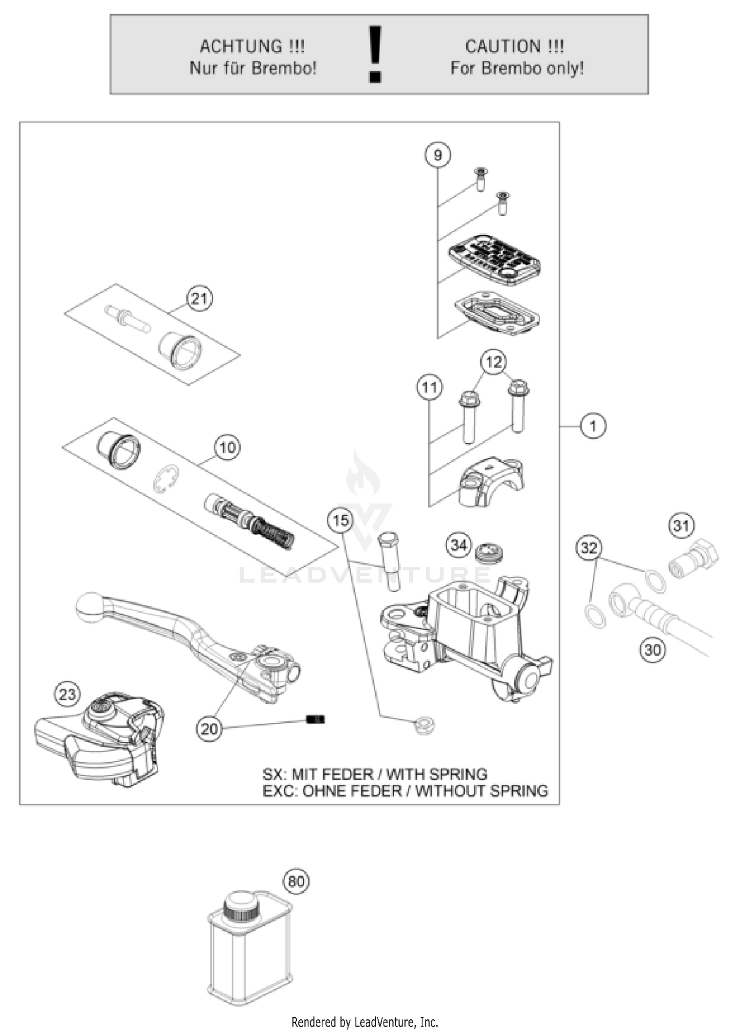FRONT BRAKE CONTROL