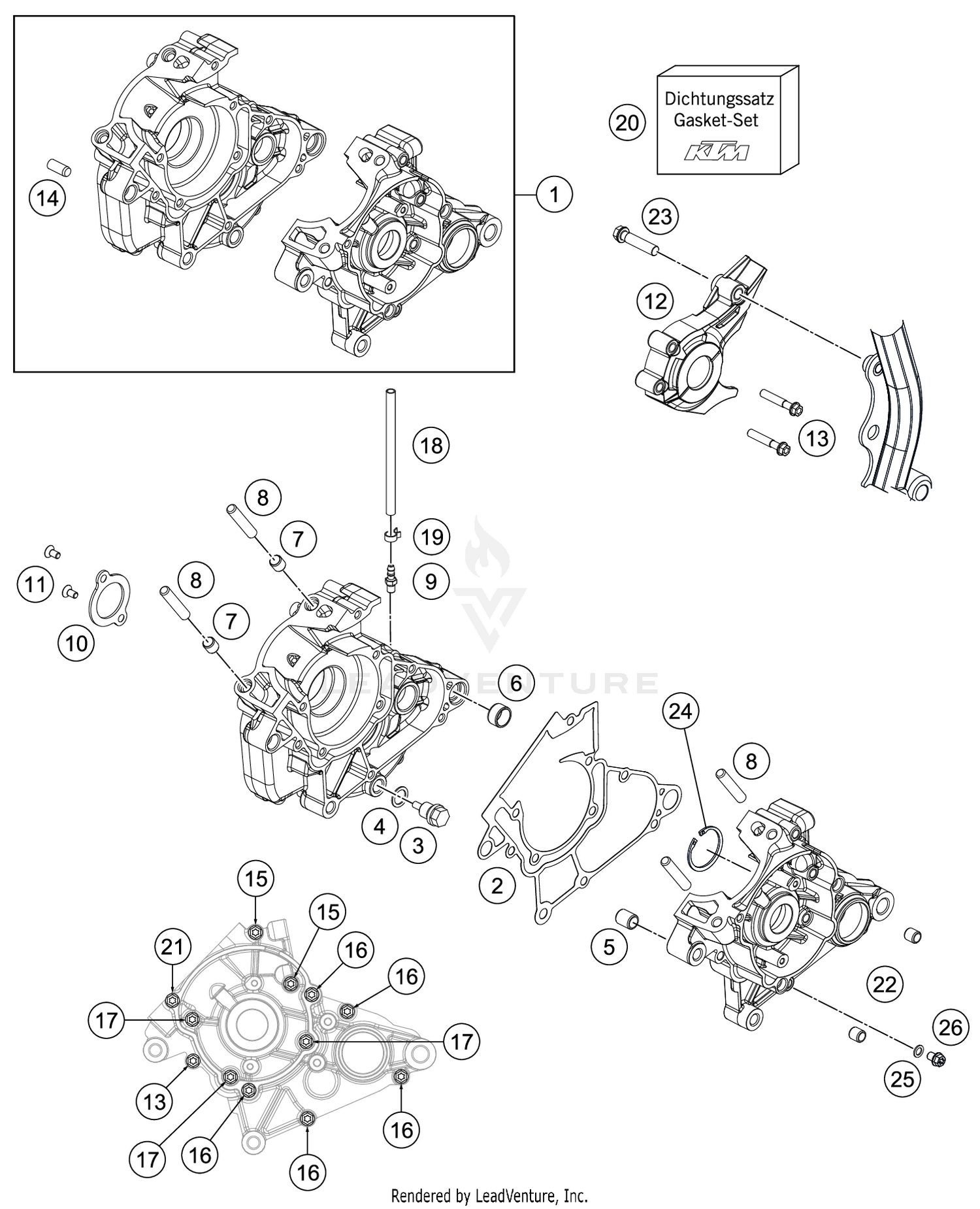 ENGINE CASE