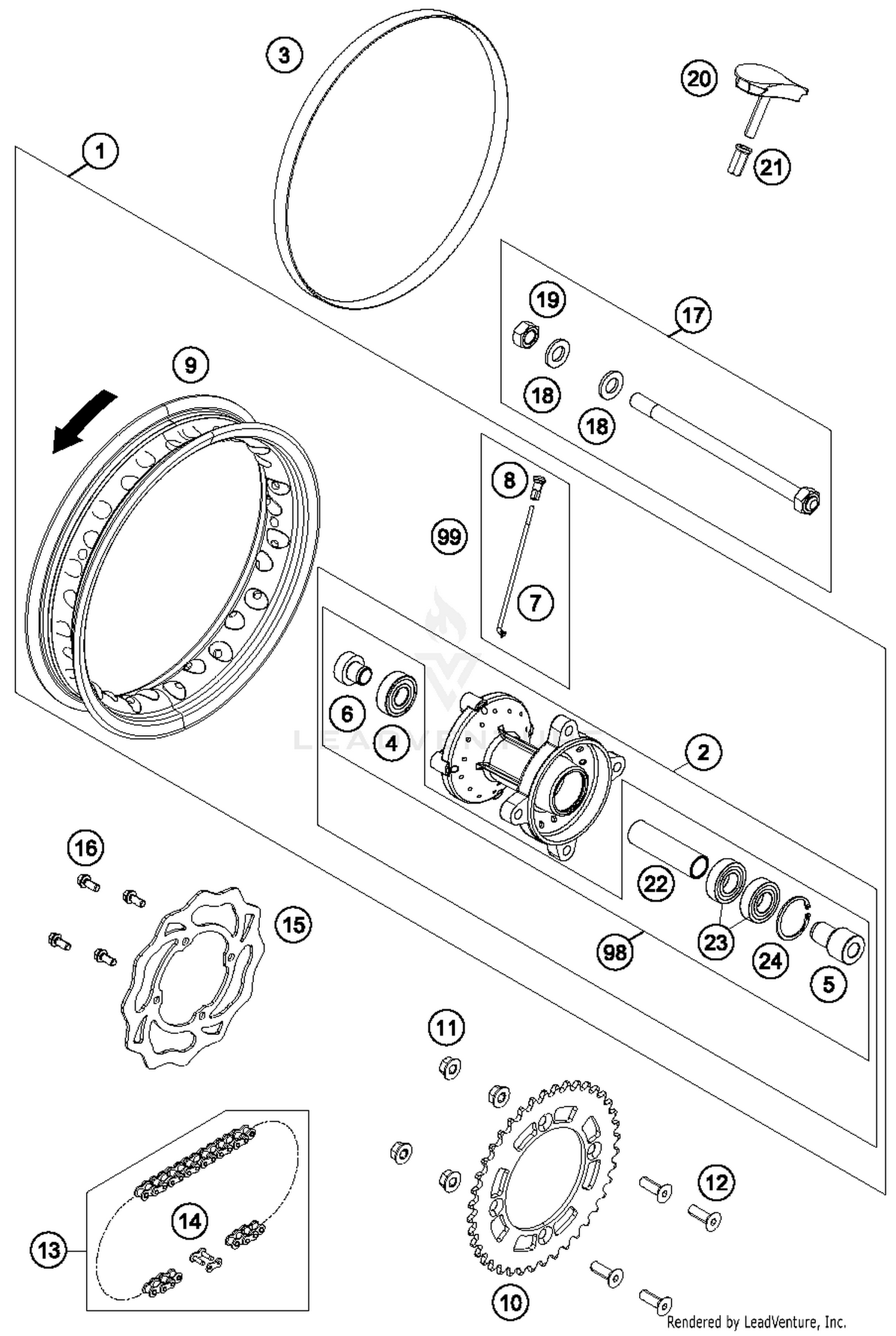 Rear Wheel