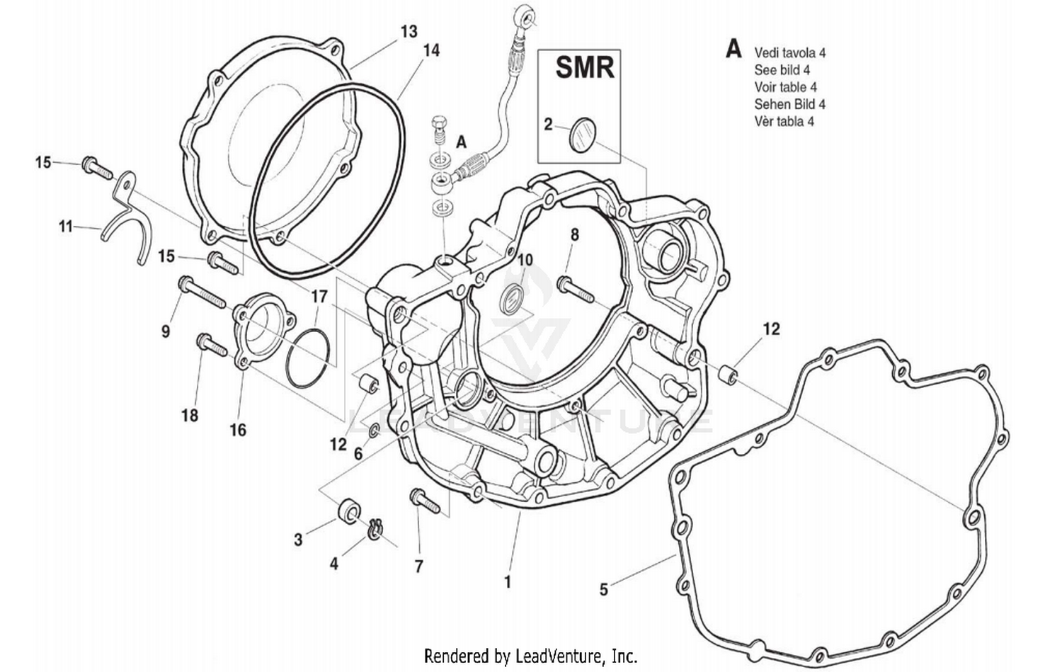 R.H. Half Crankcase Covers