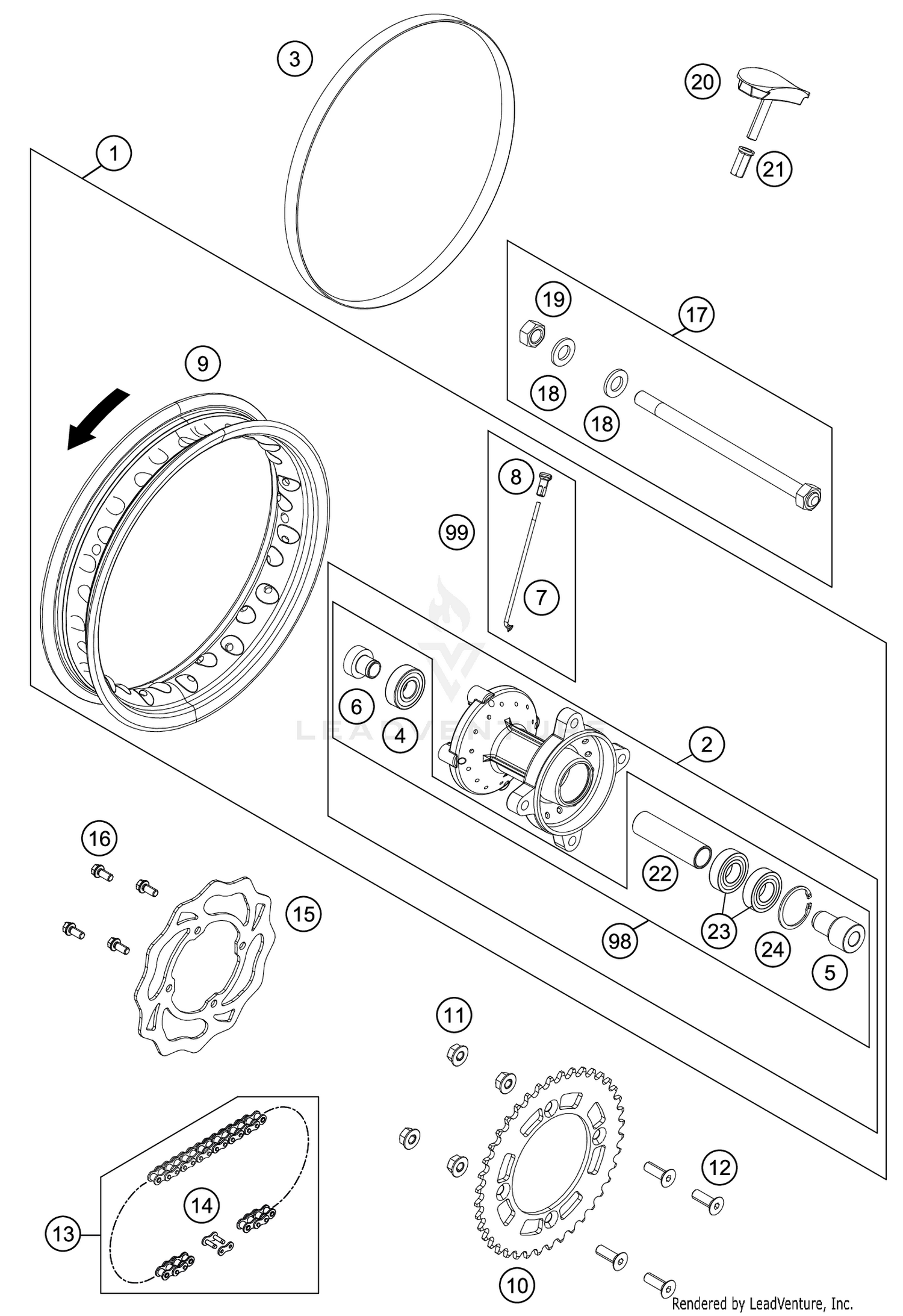REAR WHEEL