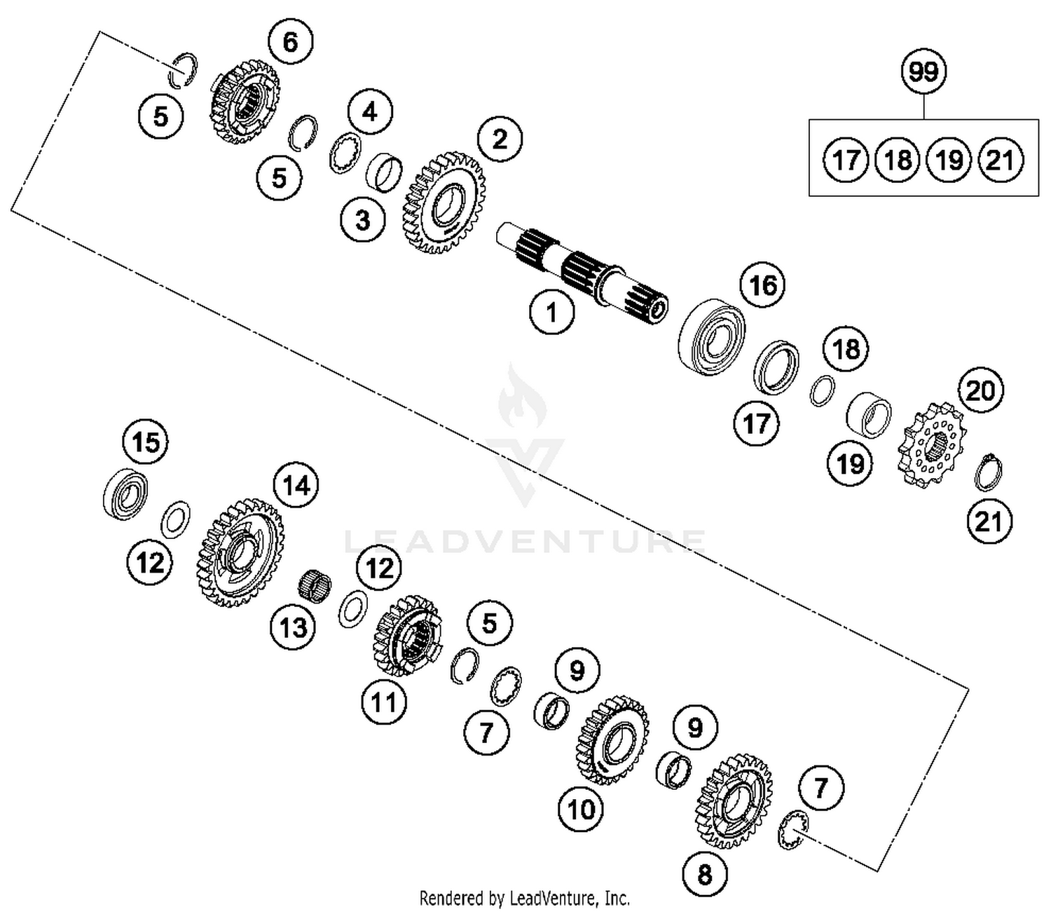 Transmission II - Countershaft
