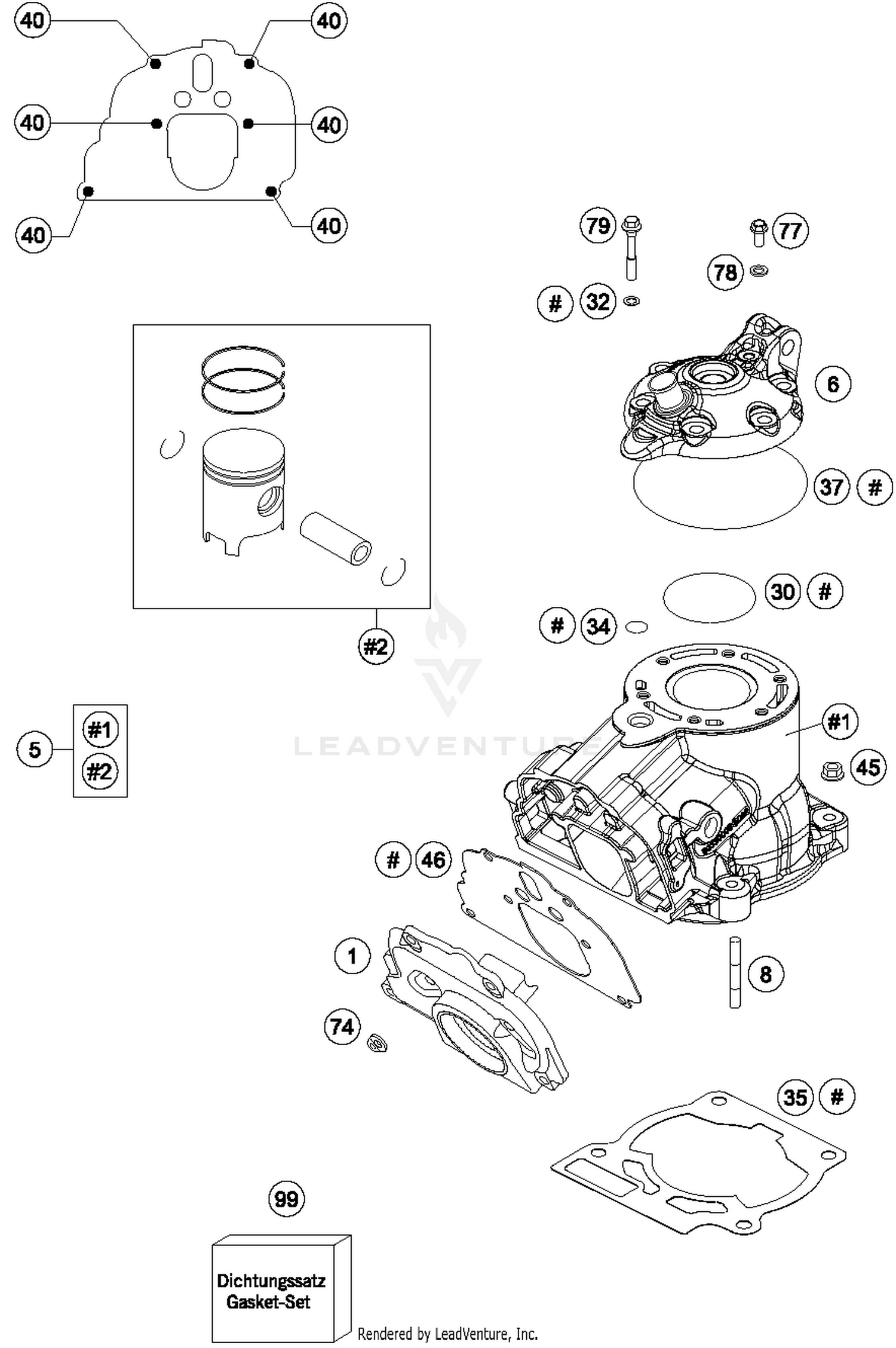 Cylinder, Cylinder Head