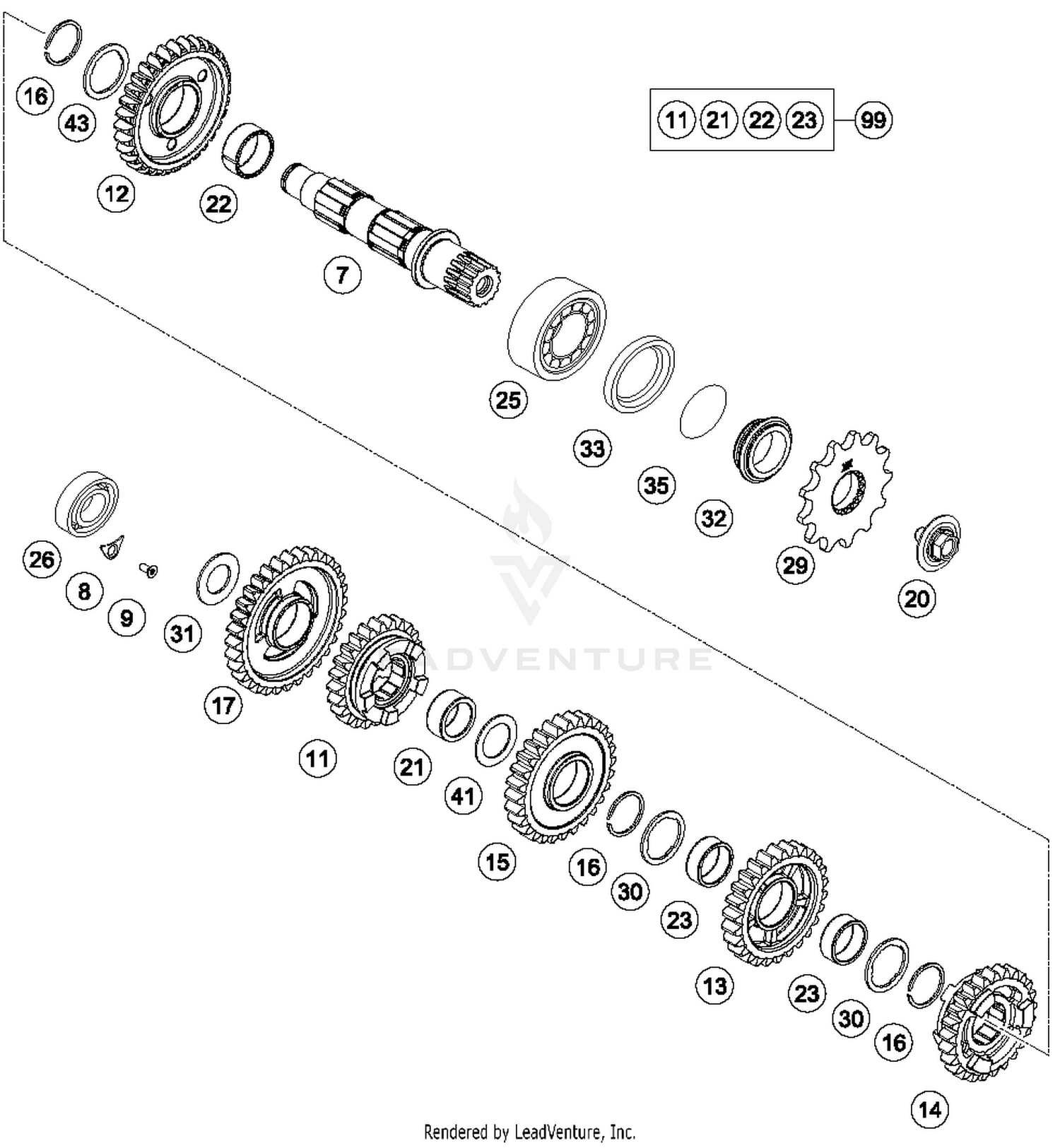 Transmission II - Countershaft