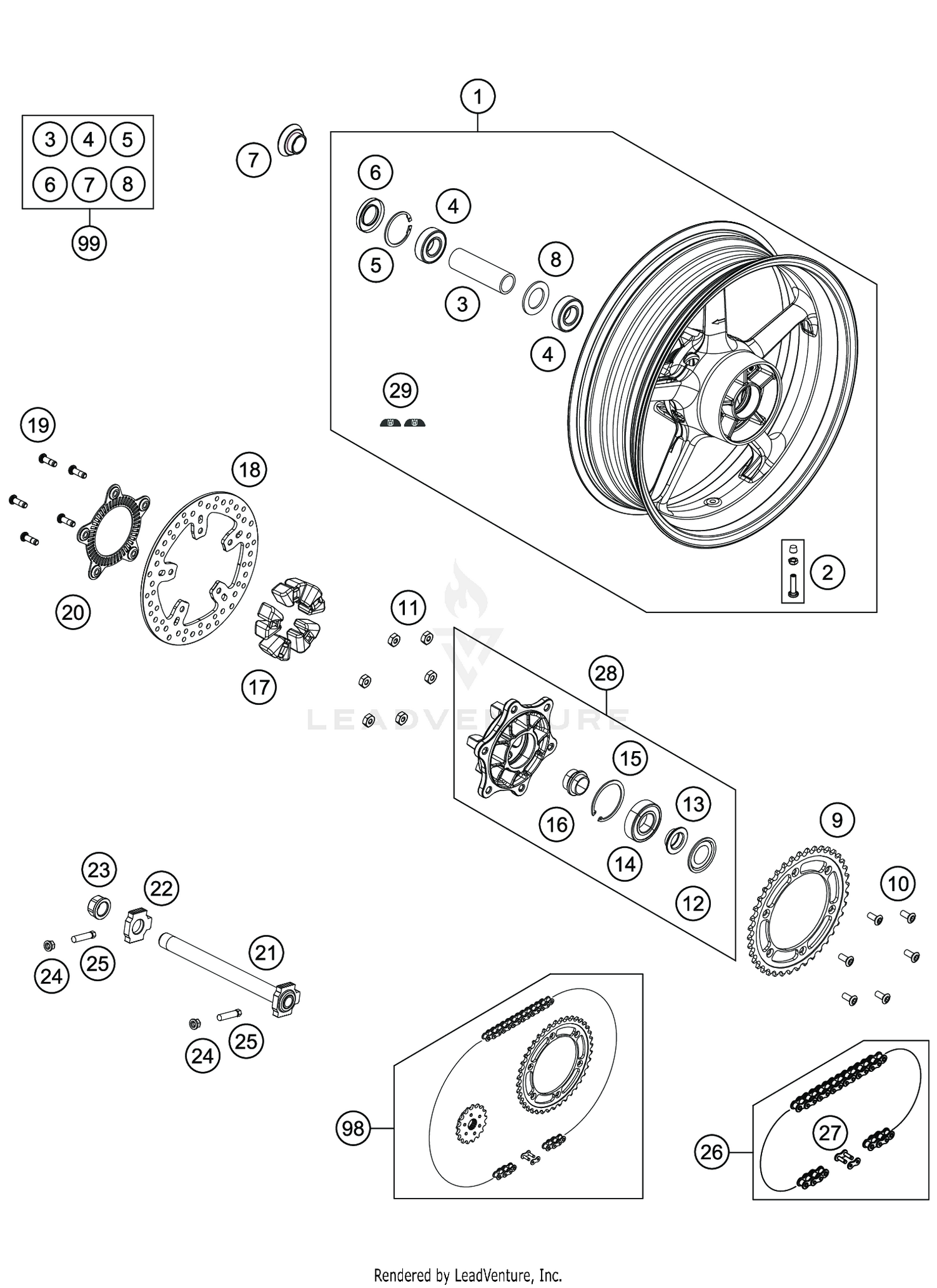 REAR WHEEL