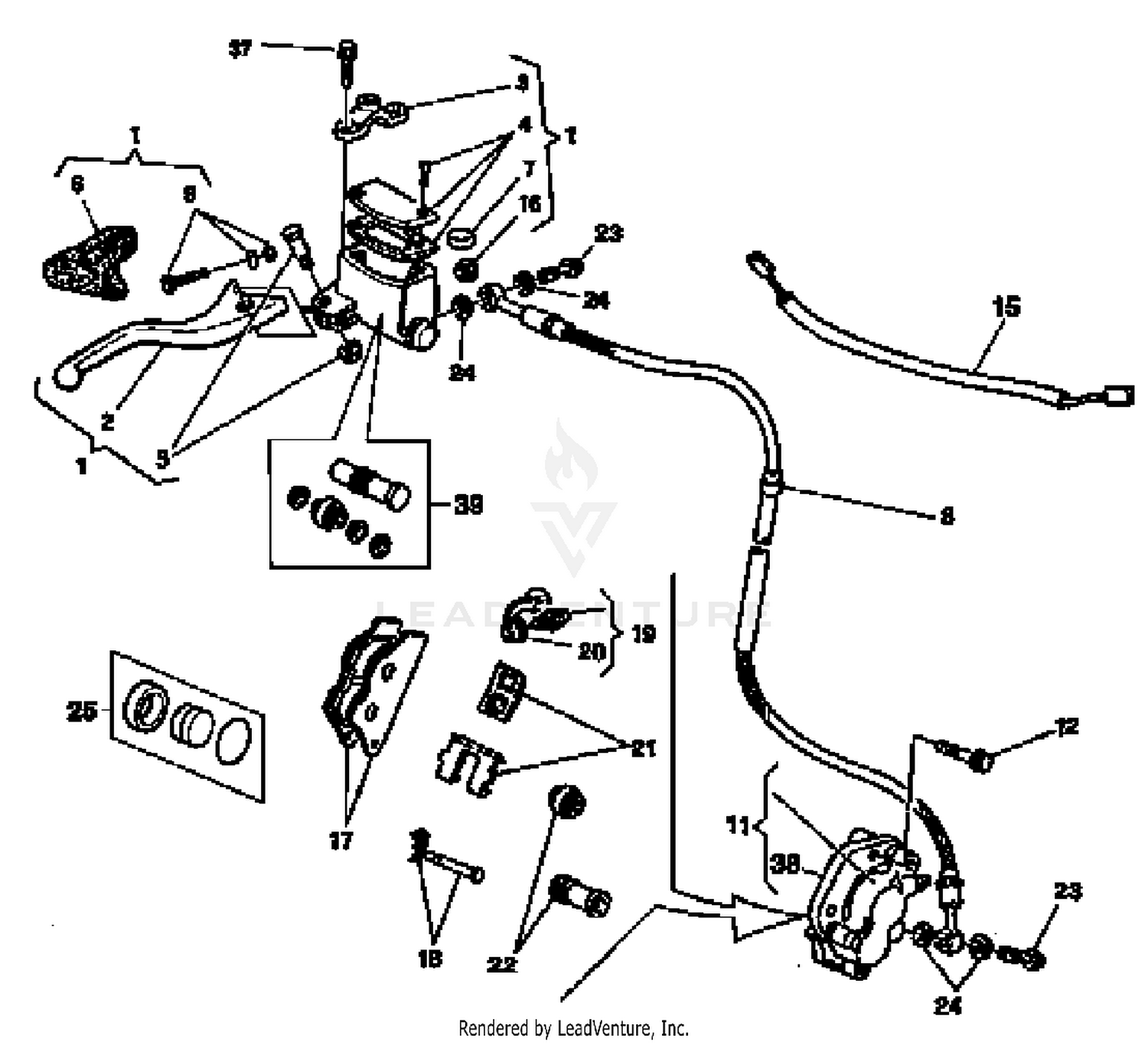 Front Hydraulic Brake