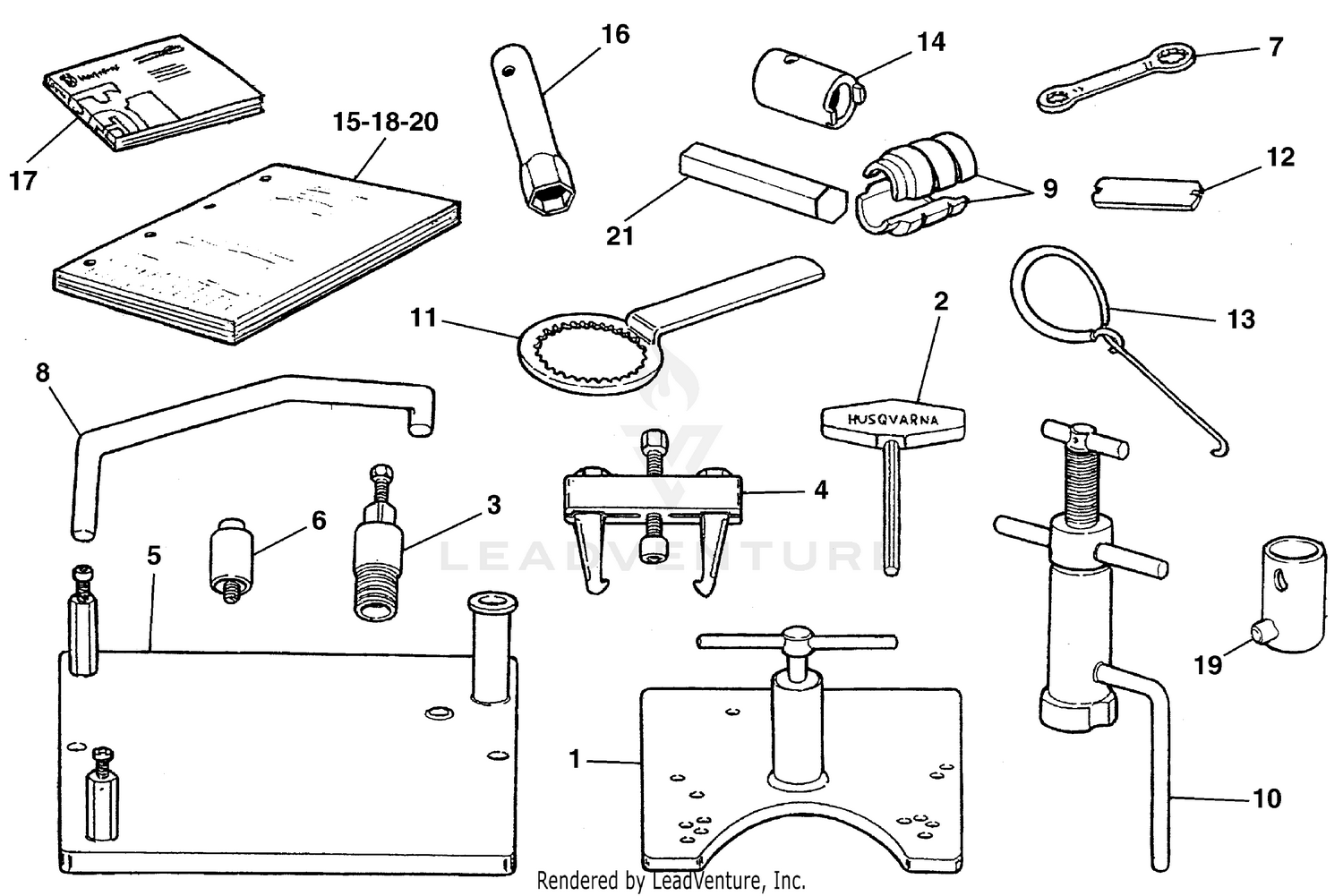 Service Tools, Manuals And Catalogs