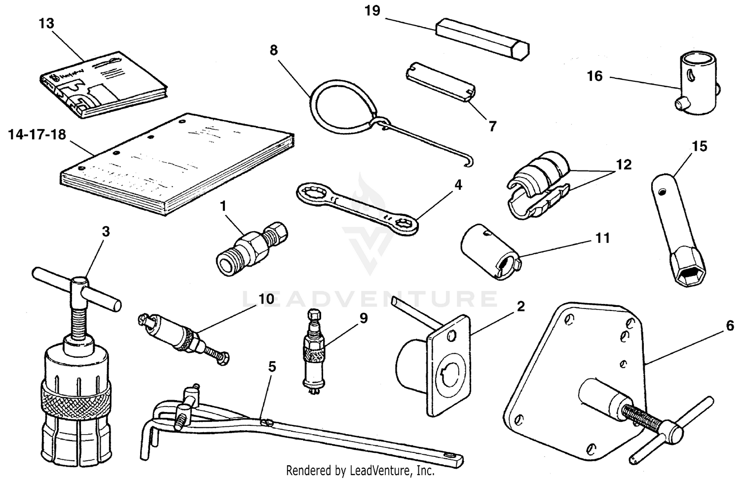 Service Tools, Manuals And Catalogs
