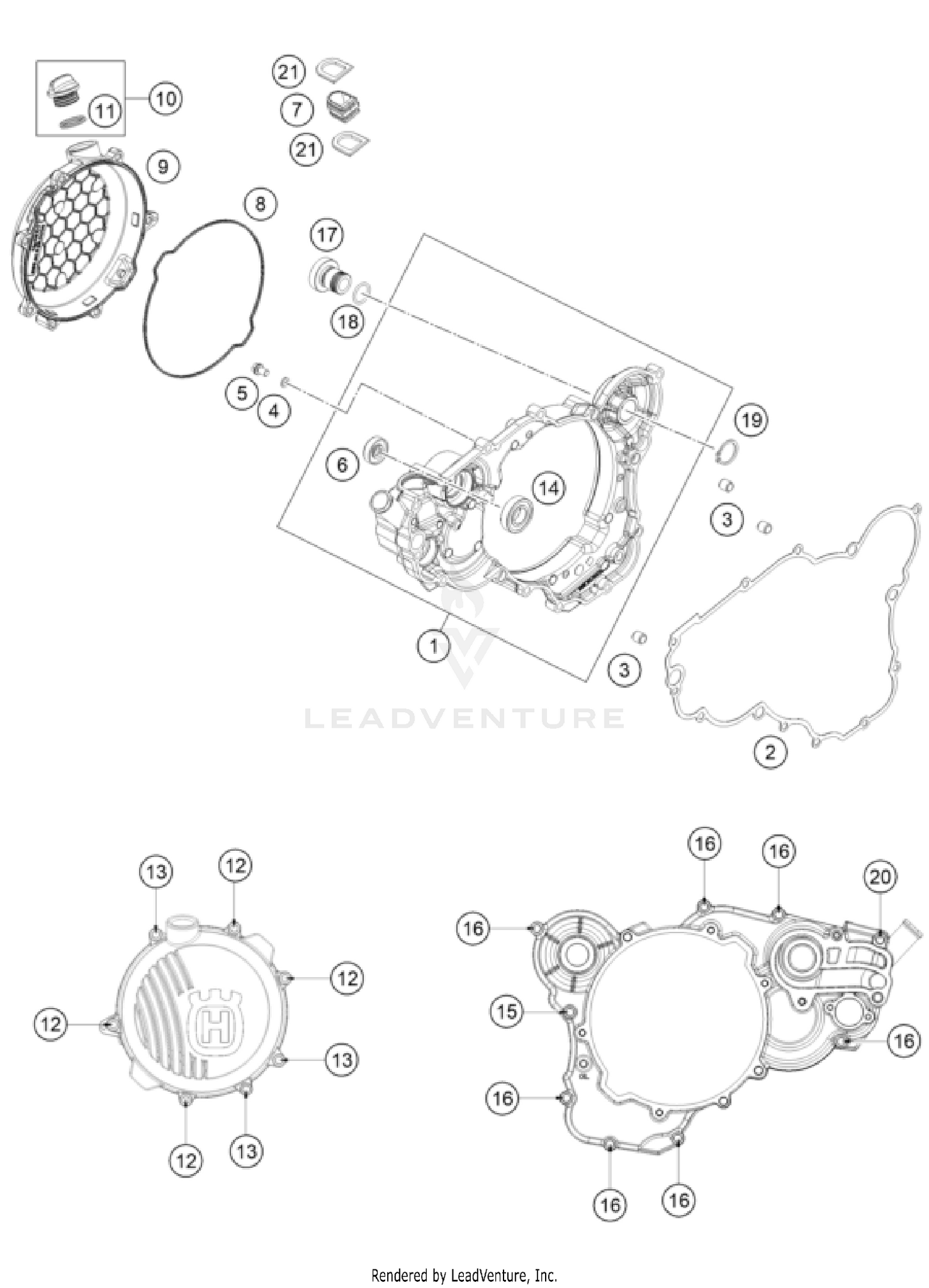 CLUTCH COVER