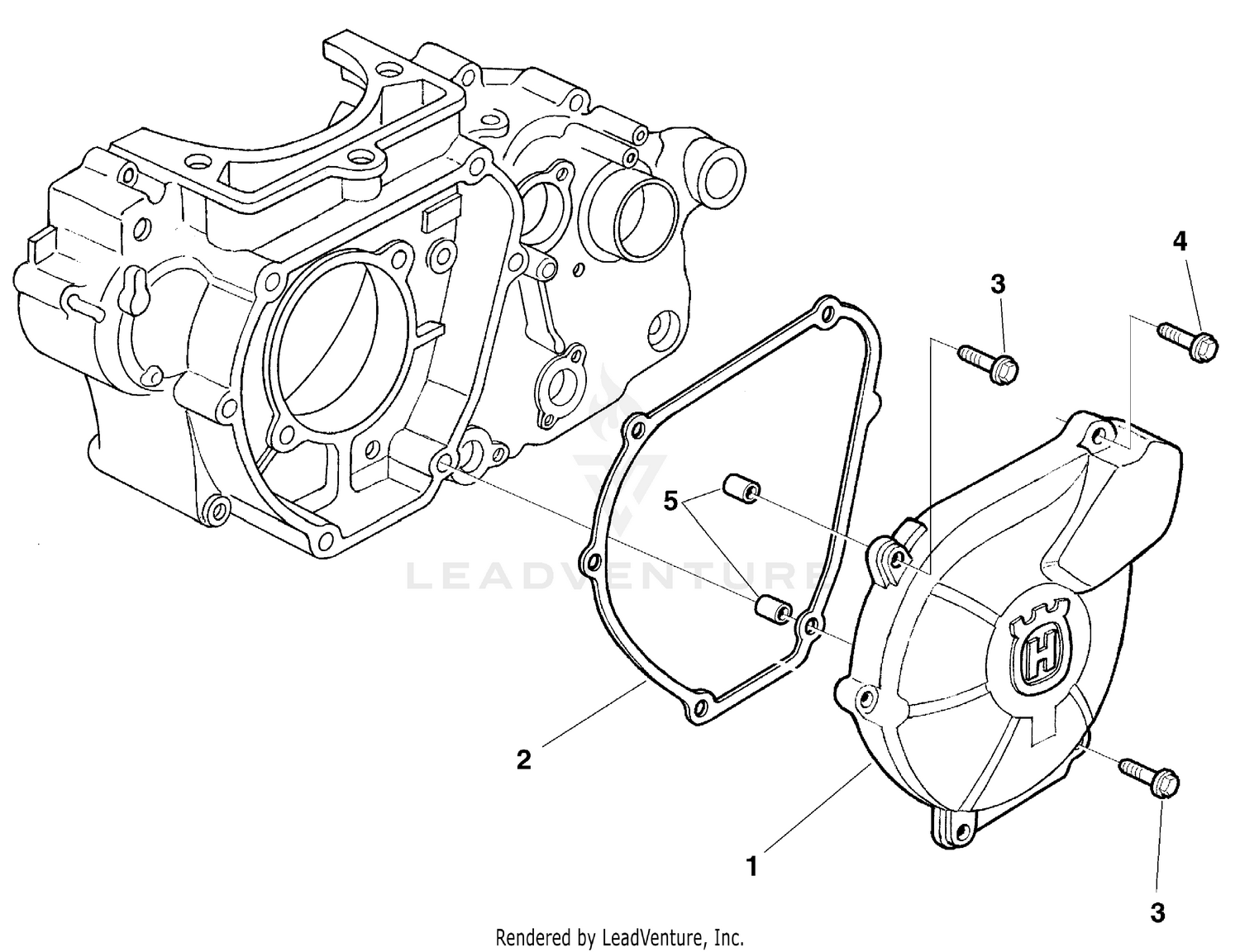 L.H. Half Crankcase Covers