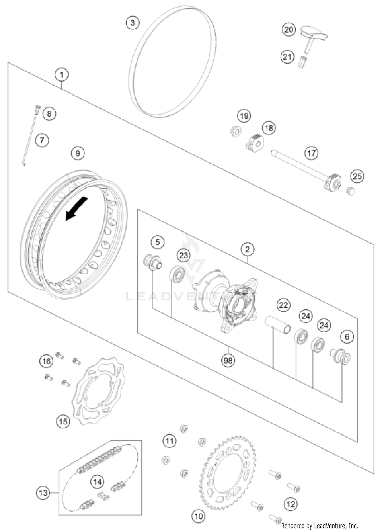 REAR WHEEL