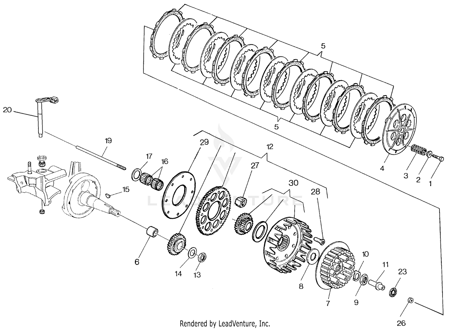 Clutch, Primary Drive