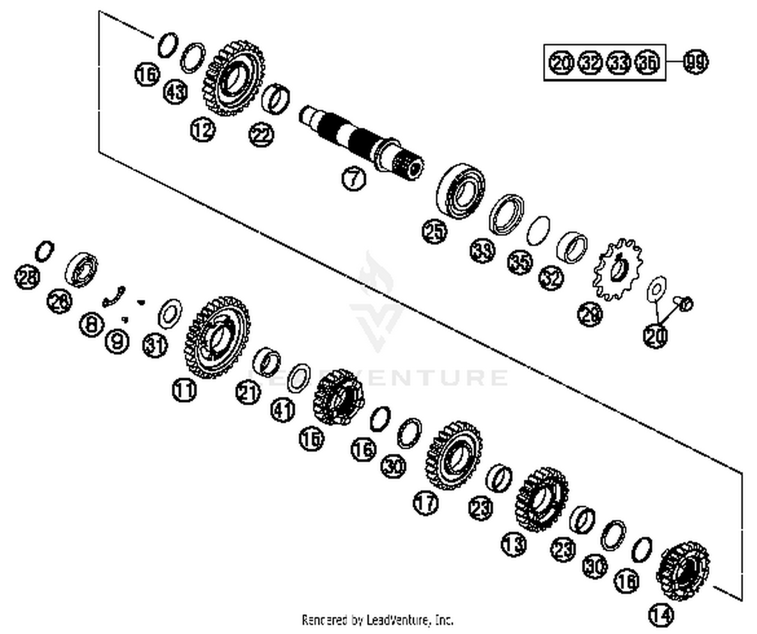Transmission II - Countershaft